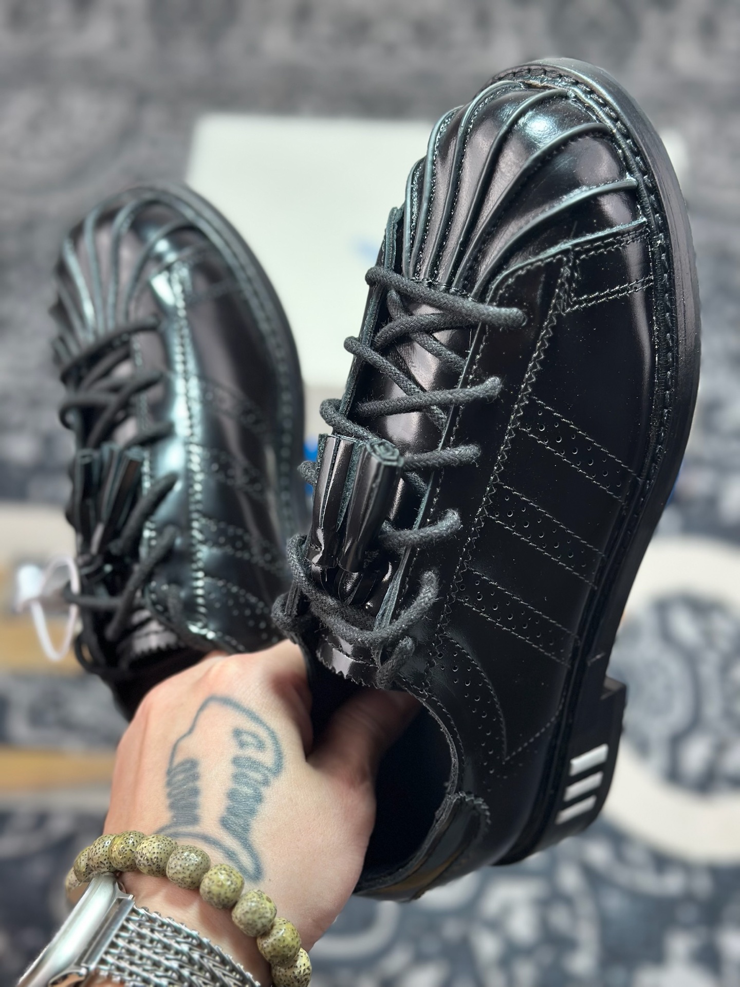 C9450 优选 原装级别 Clot x Adidas Dress Super 联名款 贝壳头休闲生活鞋 JR2814