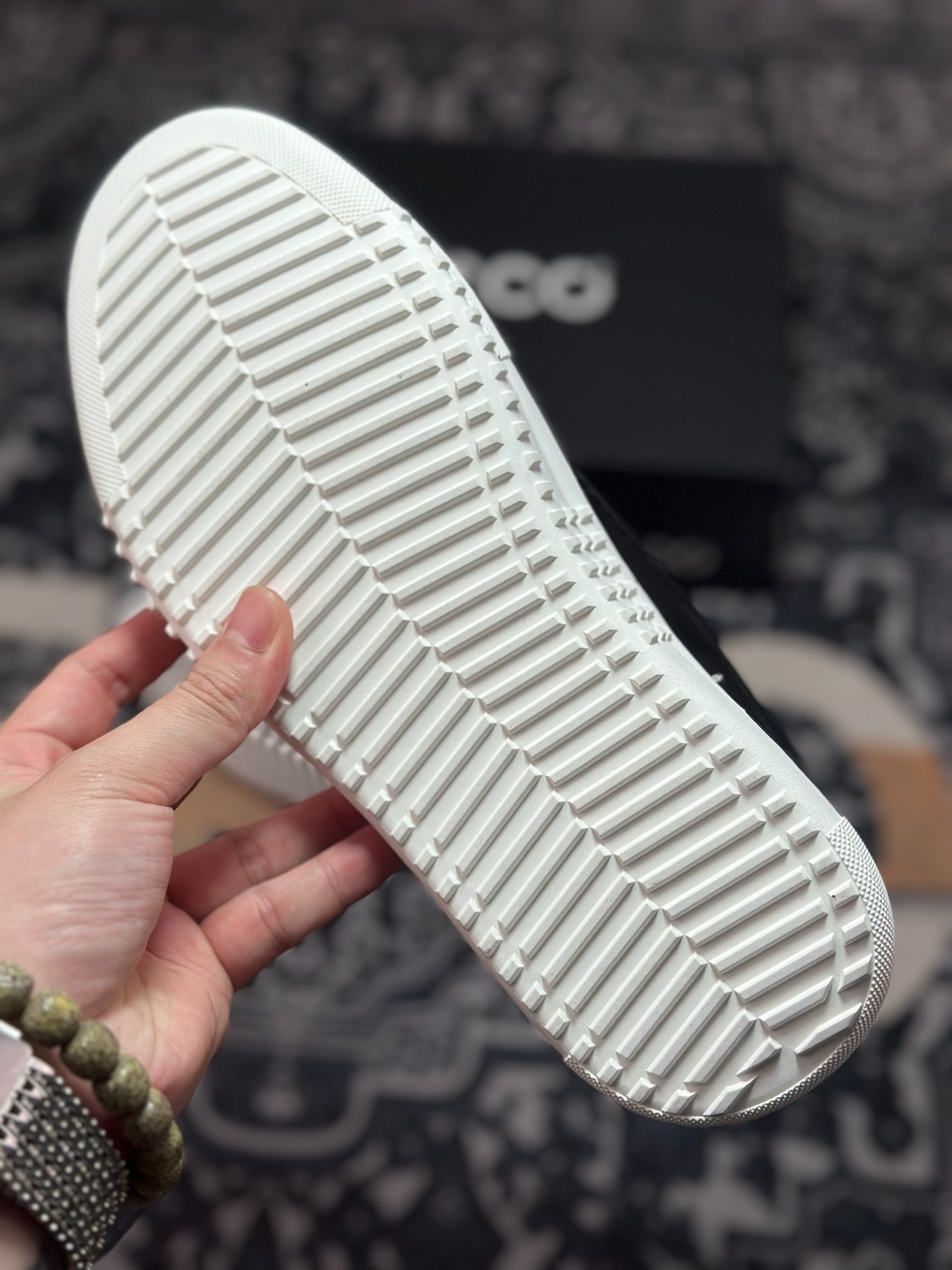 B6300 原装级别 ECCO爱步男士休闲小白鞋 简单耐看清爽版型 百搭休闲板鞋