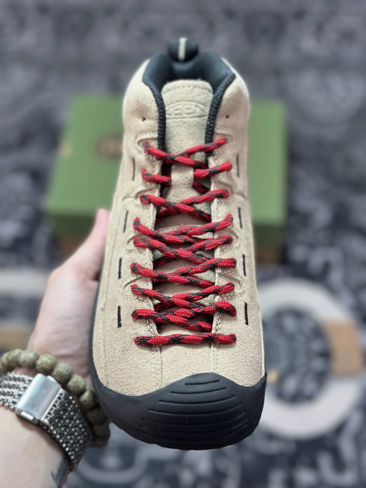 A9220 原装级别 新货美国人气户外品牌-科恩Keen Jasper Rocks SP贾斯珀都市系列复古中帮系带户外风露营徒步登山运动训练鞋