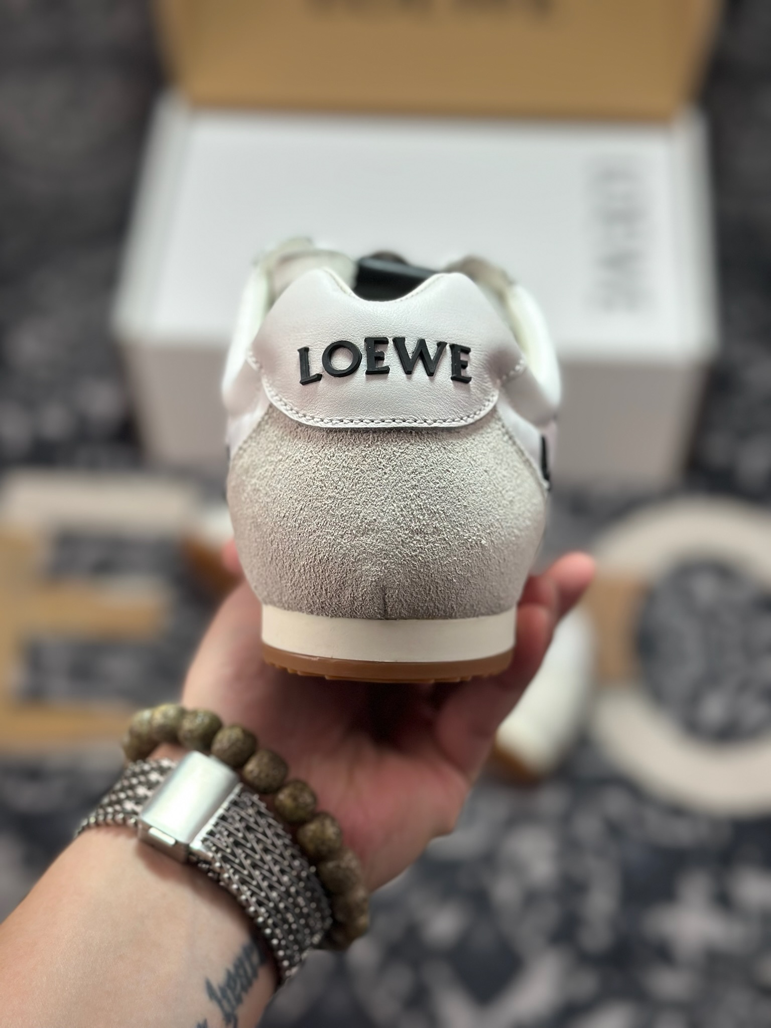 C2380 优选 原装级别 海淘专供版 Loewe 罗意威 Ballet Runner 25ss巴黎时装周 复古运动鞋