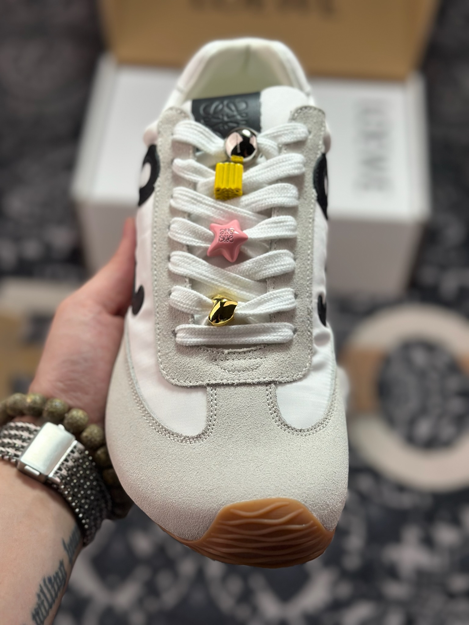 C2380 优选 原装级别 海淘专供版 Loewe 罗意威 Ballet Runner 25ss巴黎时装周 复古运动鞋