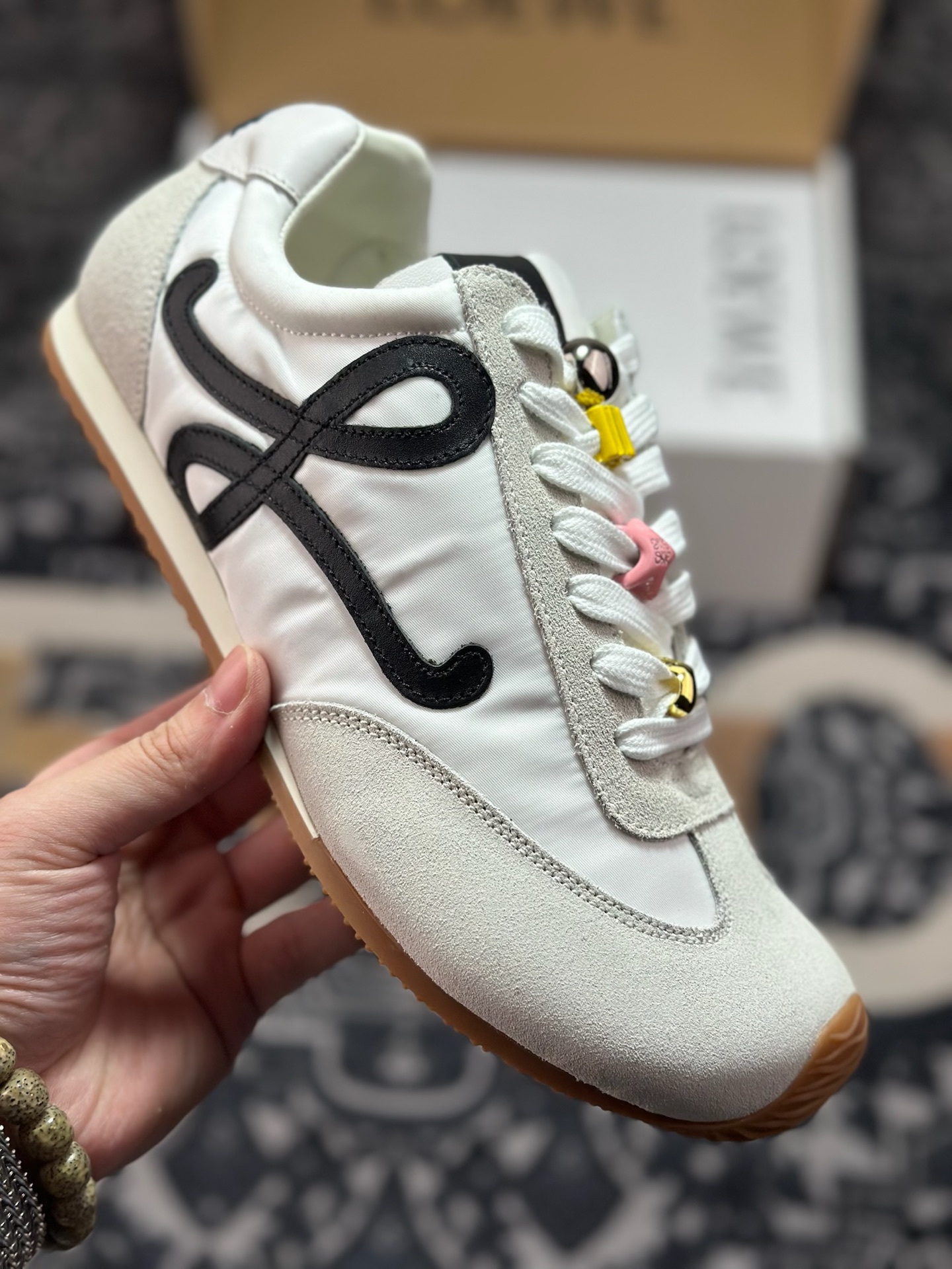 C2380 优选 原装级别 海淘专供版 Loewe 罗意威 Ballet Runner 25ss巴黎时装周 复古运动鞋