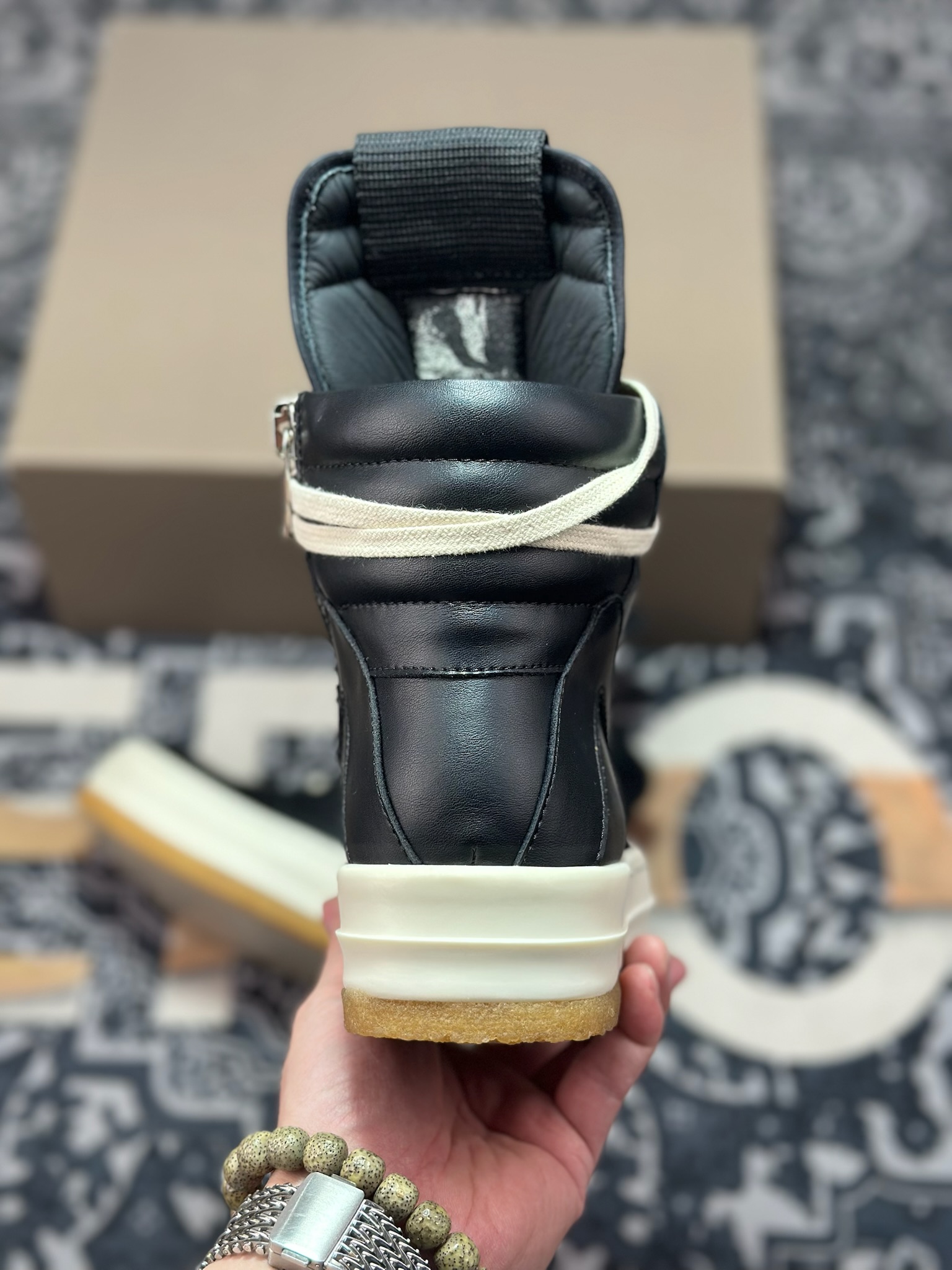 E2580 优选 原装级别 Rickowens 瑞克 欧文斯 厚底高街休闲板鞋