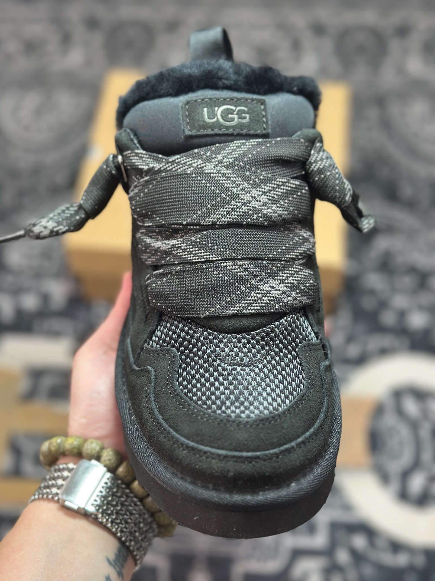 B7320 UGG Lowmel 梅尔 粗鞋带款 中性雪地靴 面包鞋 1144032