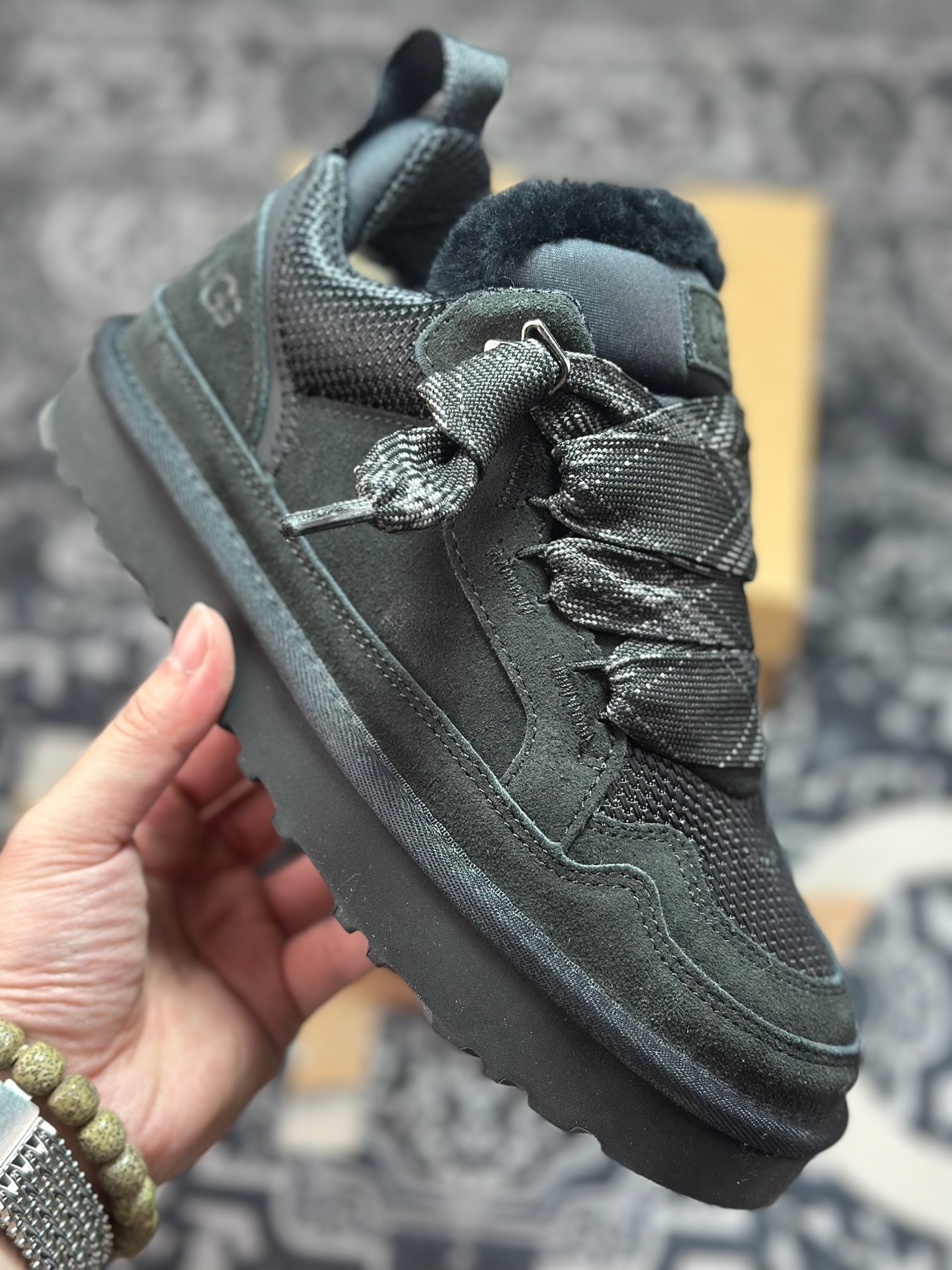 B7320 UGG Lowmel 梅尔 粗鞋带款 中性雪地靴 面包鞋 1144032