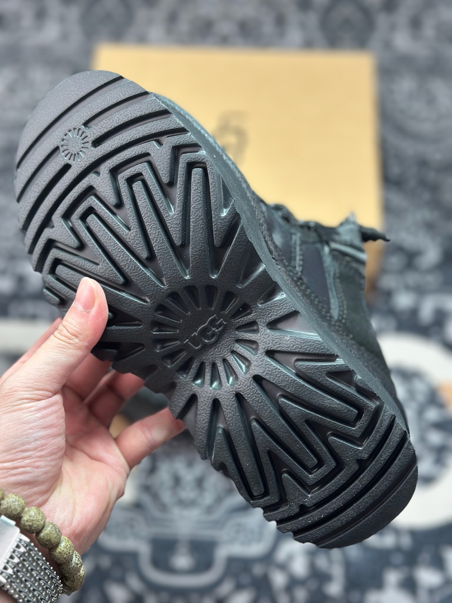 C2350 UGG Lowmel 梅尔 粗跟厚底 中性雪地靴 面包鞋 1541-CHE