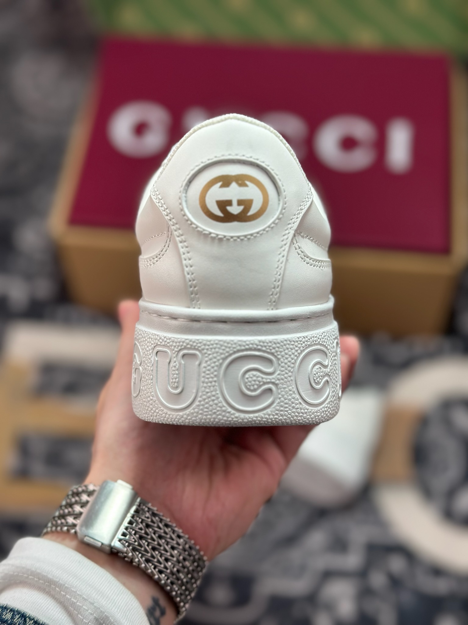 C7430 优选 原装级别 古驰饼干鞋运动休闲鞋系列 增高4-5厘米