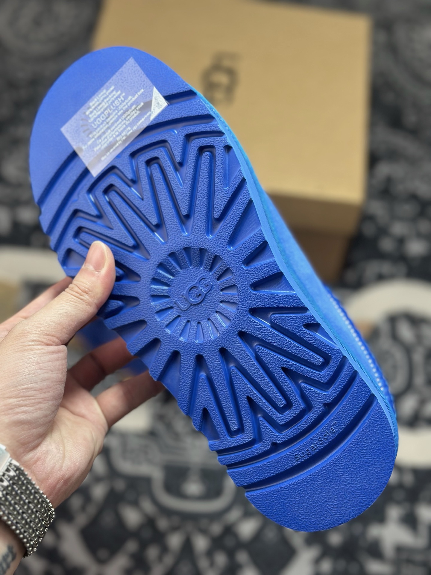 A9230 原装级别 UGG Tazz 冬季女士厚底款雪地靴 宝蓝1122553