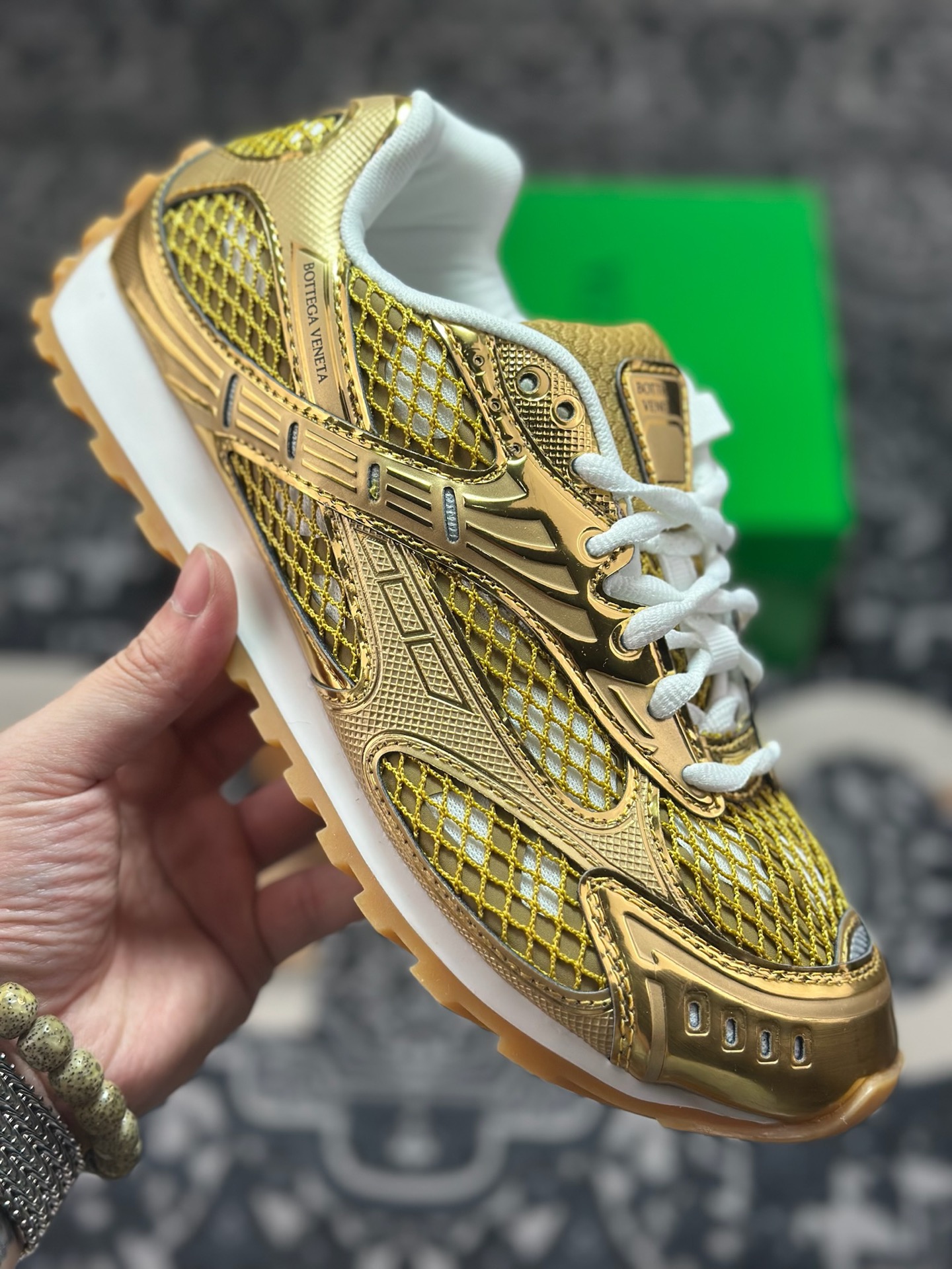 B6300 原装级别 BOTTEGA VENETA Orbit Runner BV葆蝶家时尚休闲王一博同款老爹鞋运动鞋