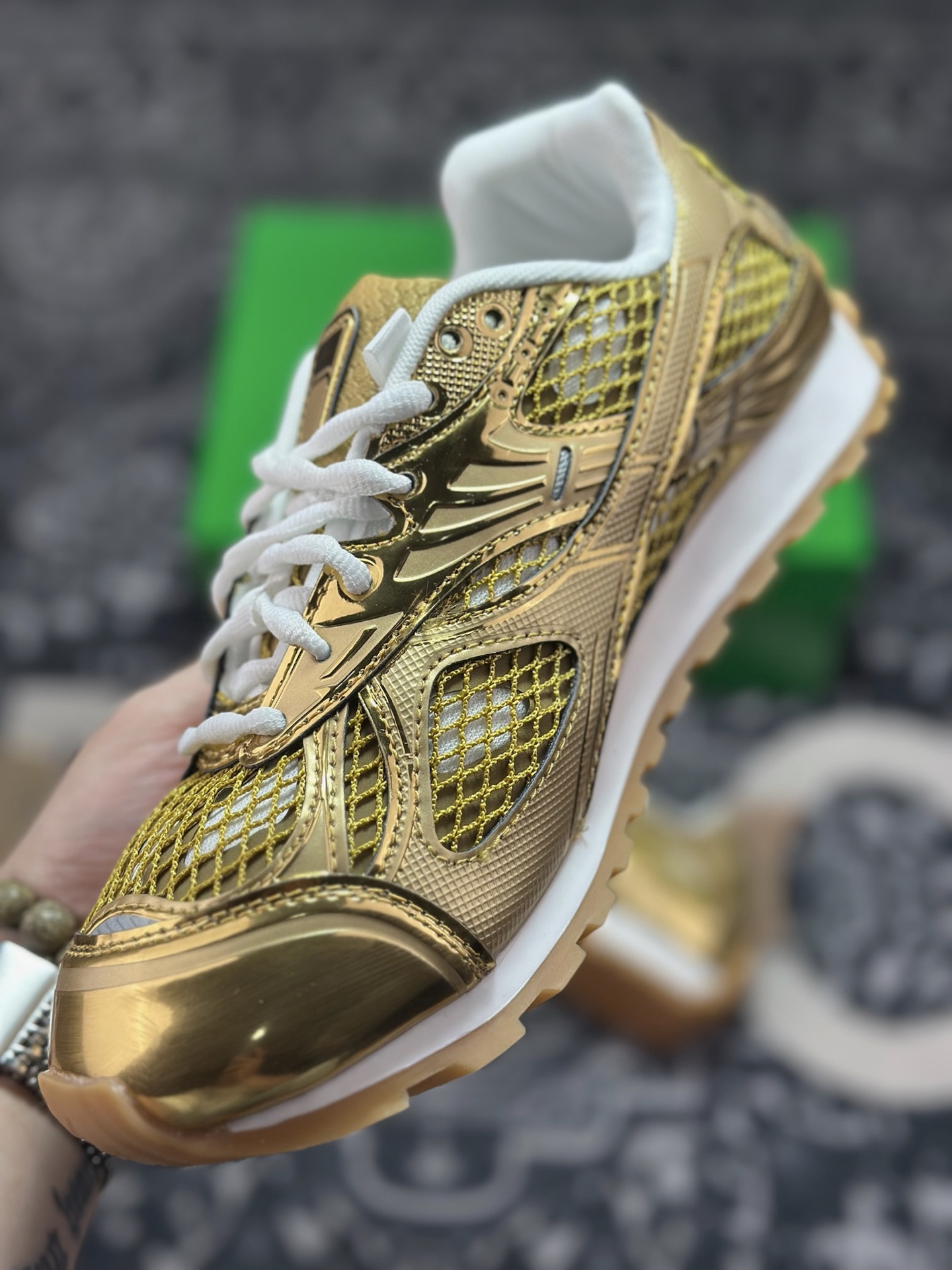 B6300 原装级别 BOTTEGA VENETA Orbit Runner BV葆蝶家时尚休闲王一博同款老爹鞋运动鞋