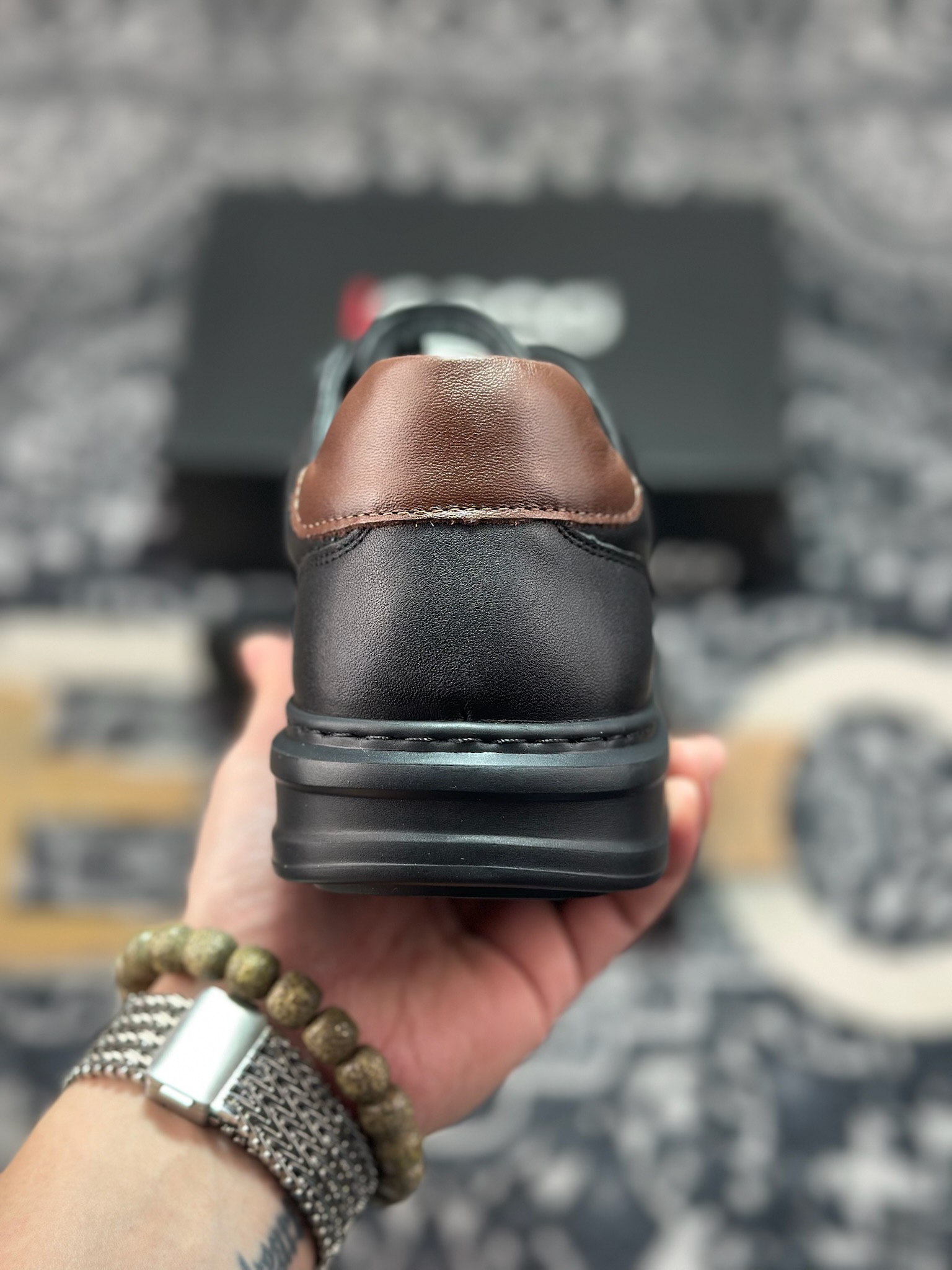 B6300 原装级别 ECCO爱步休闲鞋子男鞋 透气防水百搭休闲板鞋 柔酷7号系列经典小白鞋