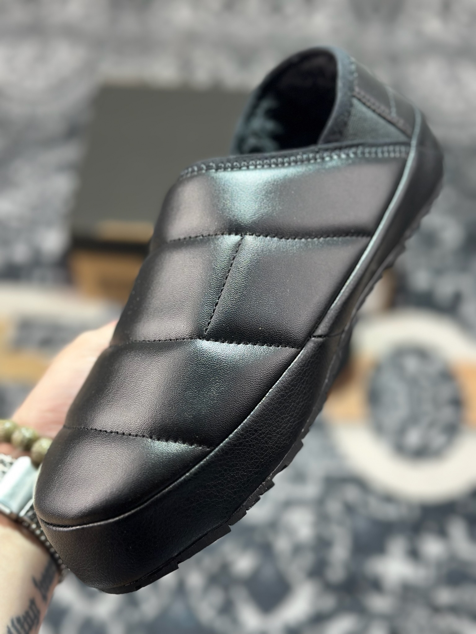 A2140 原厂级别 The North Face Thermoball Traction 北面冬季加绒透气轻盈一脚蹬休闲套鞋 NS85R704A