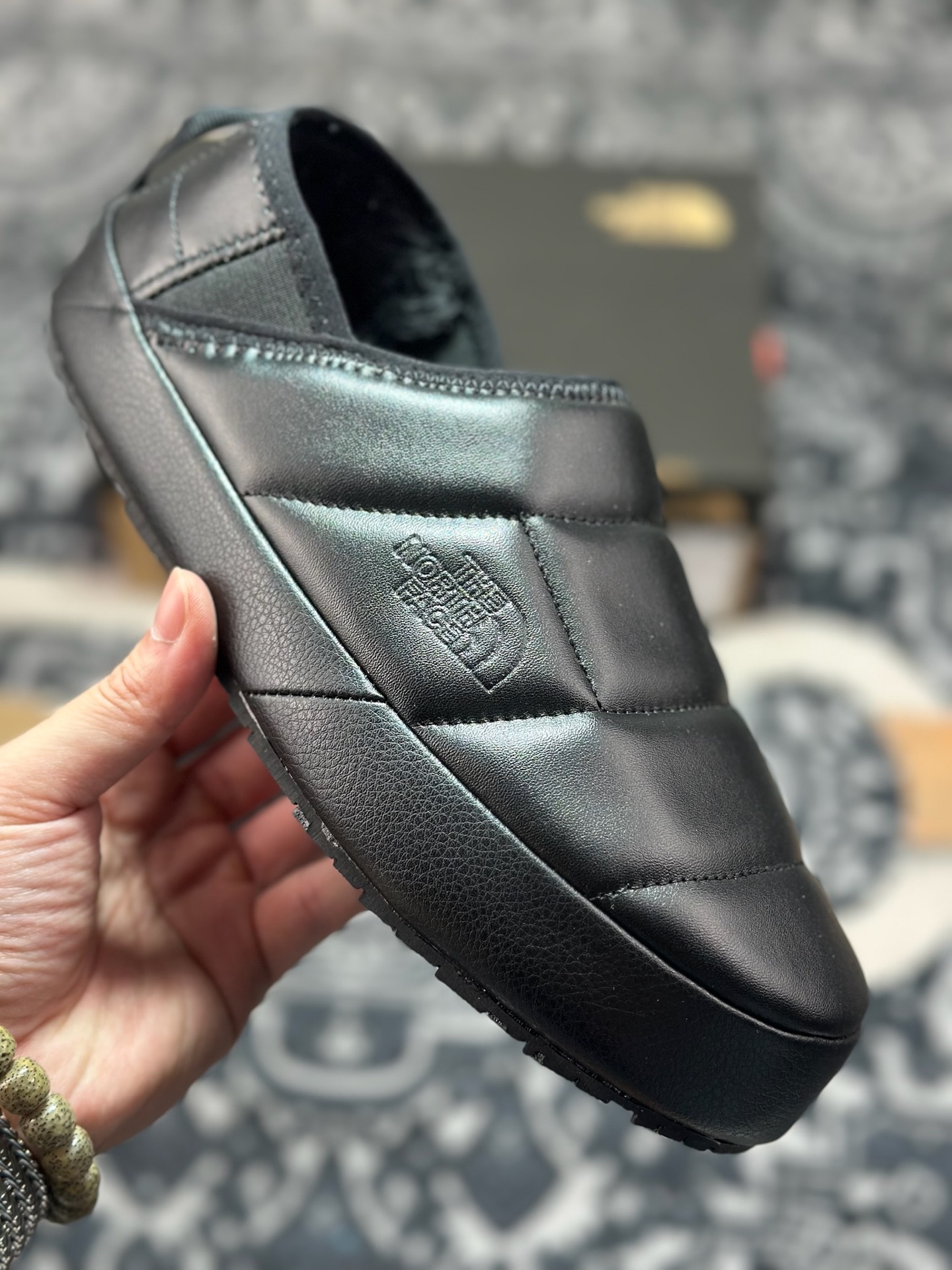 A2140 原厂级别 The North Face Thermoball Traction 北面冬季加绒透气轻盈一脚蹬休闲套鞋 NS85R704A