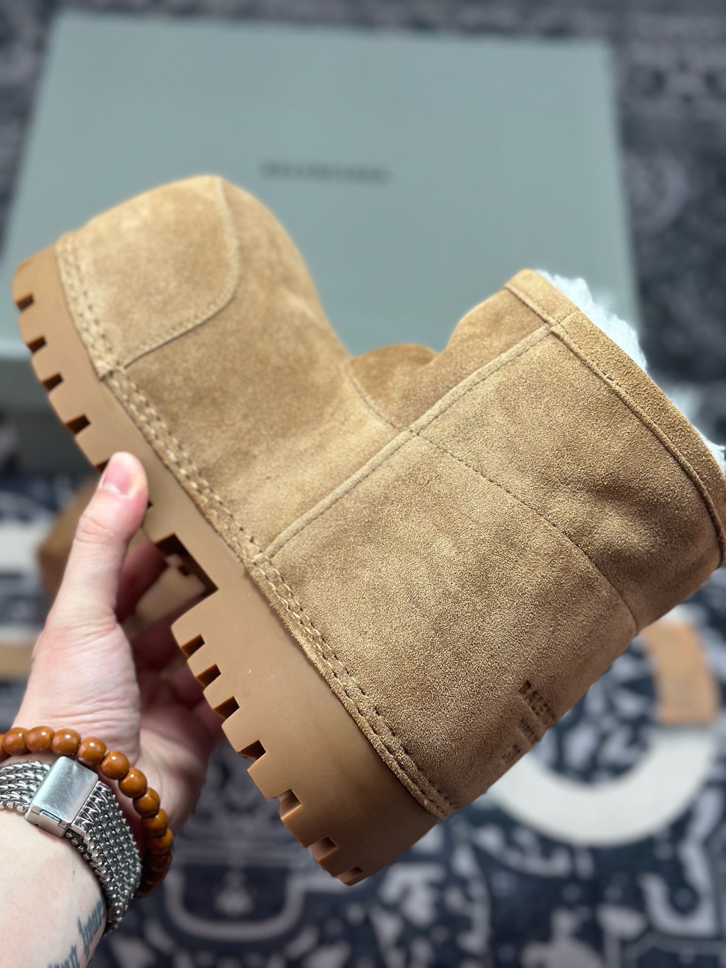 E3580 优选 原装级别 Balenciage 巴黎世家 FW24 SKIWEAR 滑雪鞋雪地靴系列