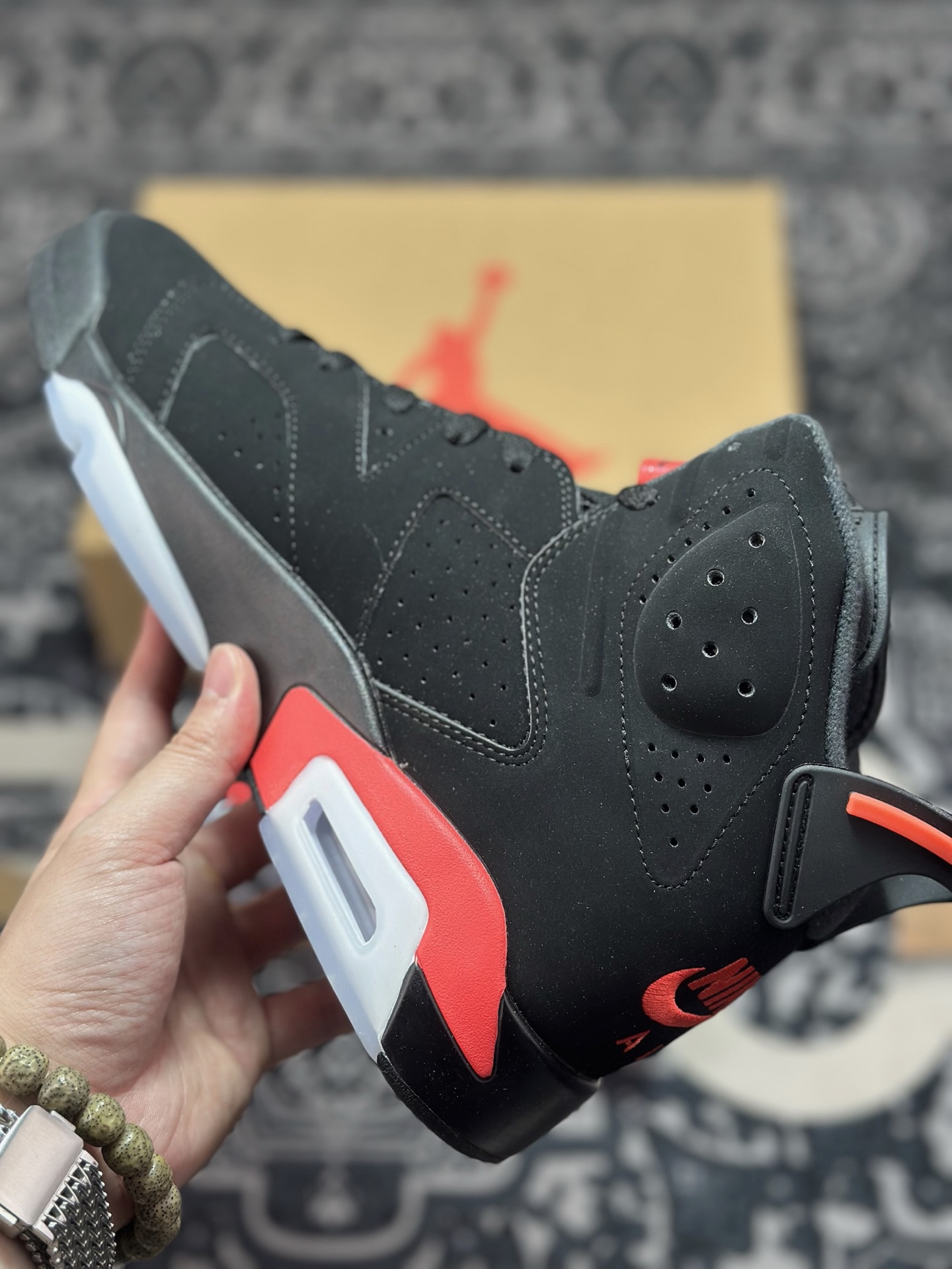 优选 原装级别 纯原大厂出品 Air Jordan 6 ”Infrared” 黑红 CT8529-001-莆田鞋,莆田鞋货源,高仿鞋,高仿鞋货源,安福档口,莆田高仿鞋,莆田鞋批发,高仿鞋批发,莆田高仿运动鞋,高仿运动鞋,莆田运动鞋 优选 原装级别 纯原大厂出品 Air Jordan 6 ”Infrared” 黑红 CT8529-001