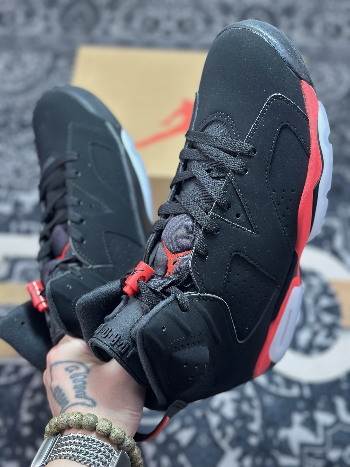 优选 原装级别 纯原大厂出品 Air Jordan 6 ”Infrared” 黑红 CT8529-001-莆田鞋,莆田鞋货源,高仿鞋,高仿鞋货源,安福档口,莆田高仿鞋,莆田鞋批发,高仿鞋批发,莆田高仿运动鞋,高仿运动鞋,莆田运动鞋 优选 原装级别 纯原大厂出品 Air Jordan 6 ”Infrared” 黑红 CT8529-001