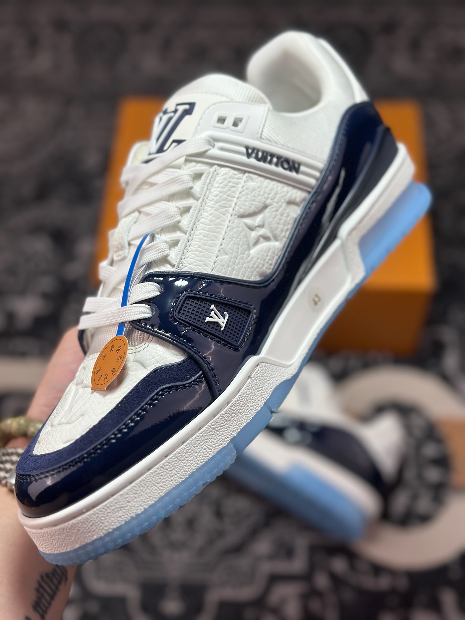 D6550 优选 原装级别 Louis Vuitton 路易威登 LV Trainer 低帮休闲板鞋-Chinese UA Cheap High Quatity Brand Clothes Bags handbags Sneakers wholesale wholesaler seller from China Factory suppliers Fashion Clothing Shoes best Quality Beautiful Price D6550 优选 原装级别 Louis Vuitton 路易威登 LV Trainer 低帮休闲板鞋