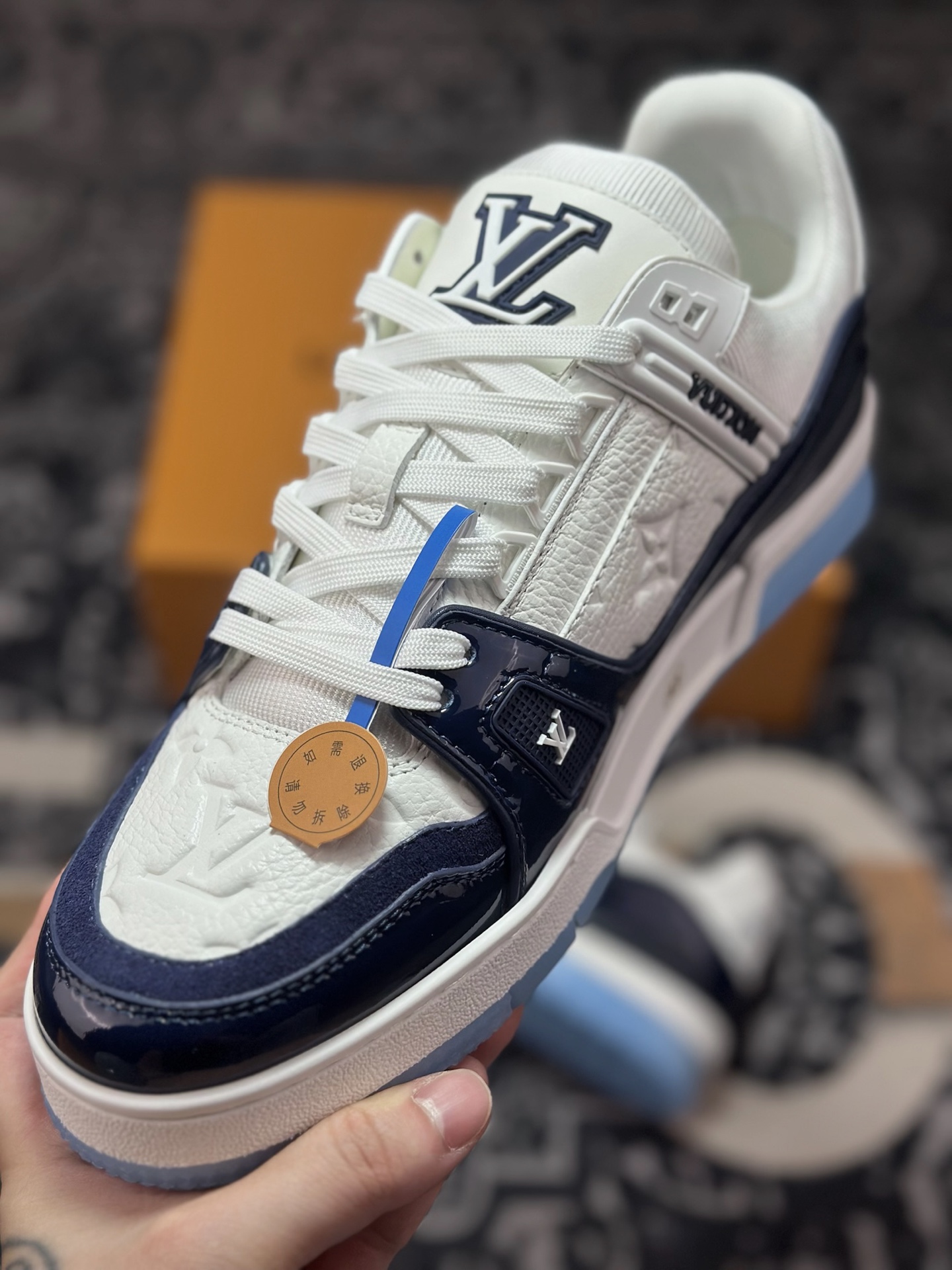 D6550 优选 原装级别 Louis Vuitton 路易威登 LV Trainer 低帮休闲板鞋-Chinese UA Cheap High Quatity Brand Clothes Bags handbags Sneakers wholesale wholesaler seller from China Factory suppliers Fashion Clothing Shoes best Quality Beautiful Price D6550 优选 原装级别 Louis Vuitton 路易威登 LV Trainer 低帮休闲板鞋