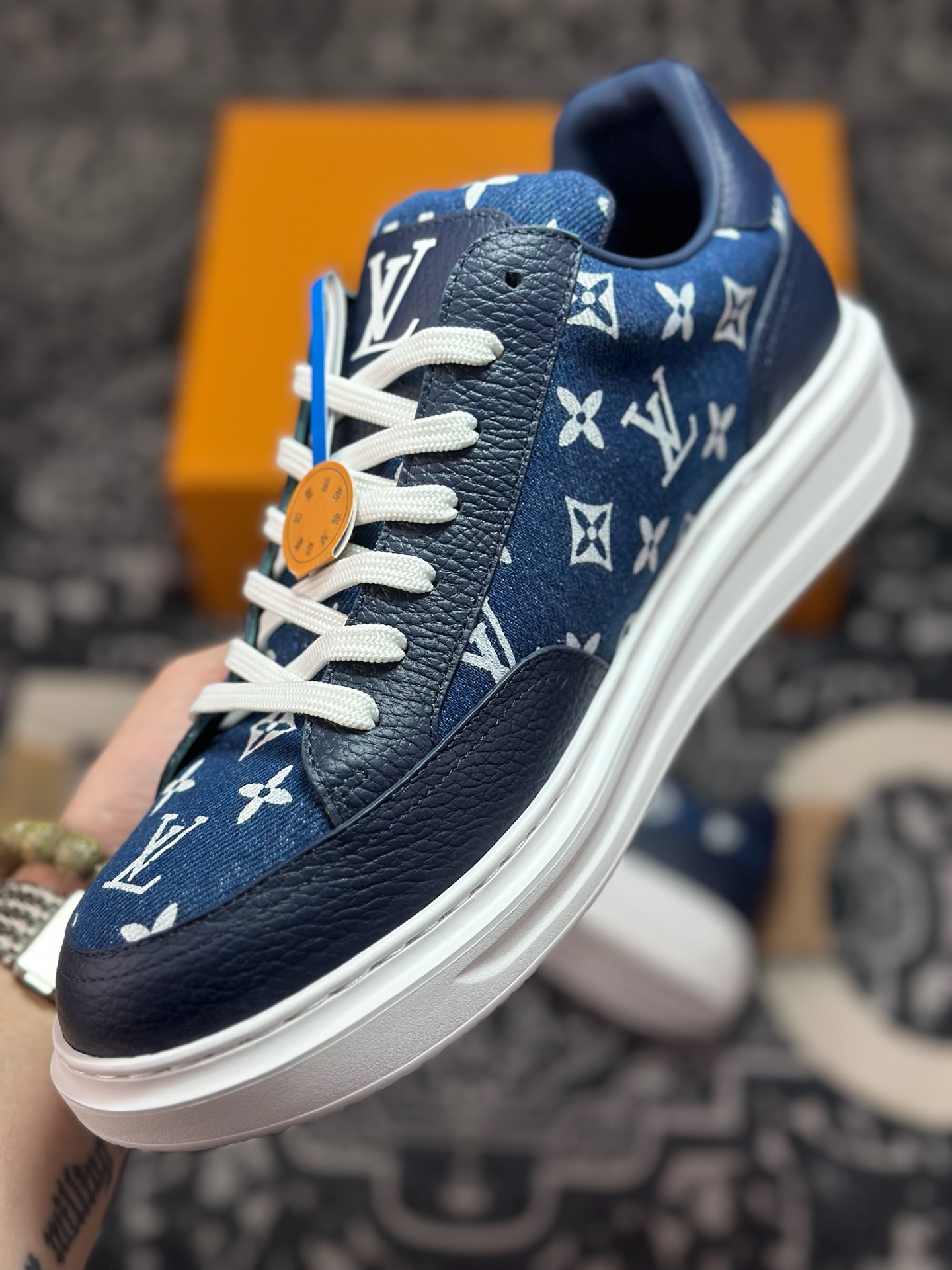 D3480 优选 原装级别 Louis Vuitton LV 路易威登 Beverly Hills 低帮休闲板鞋