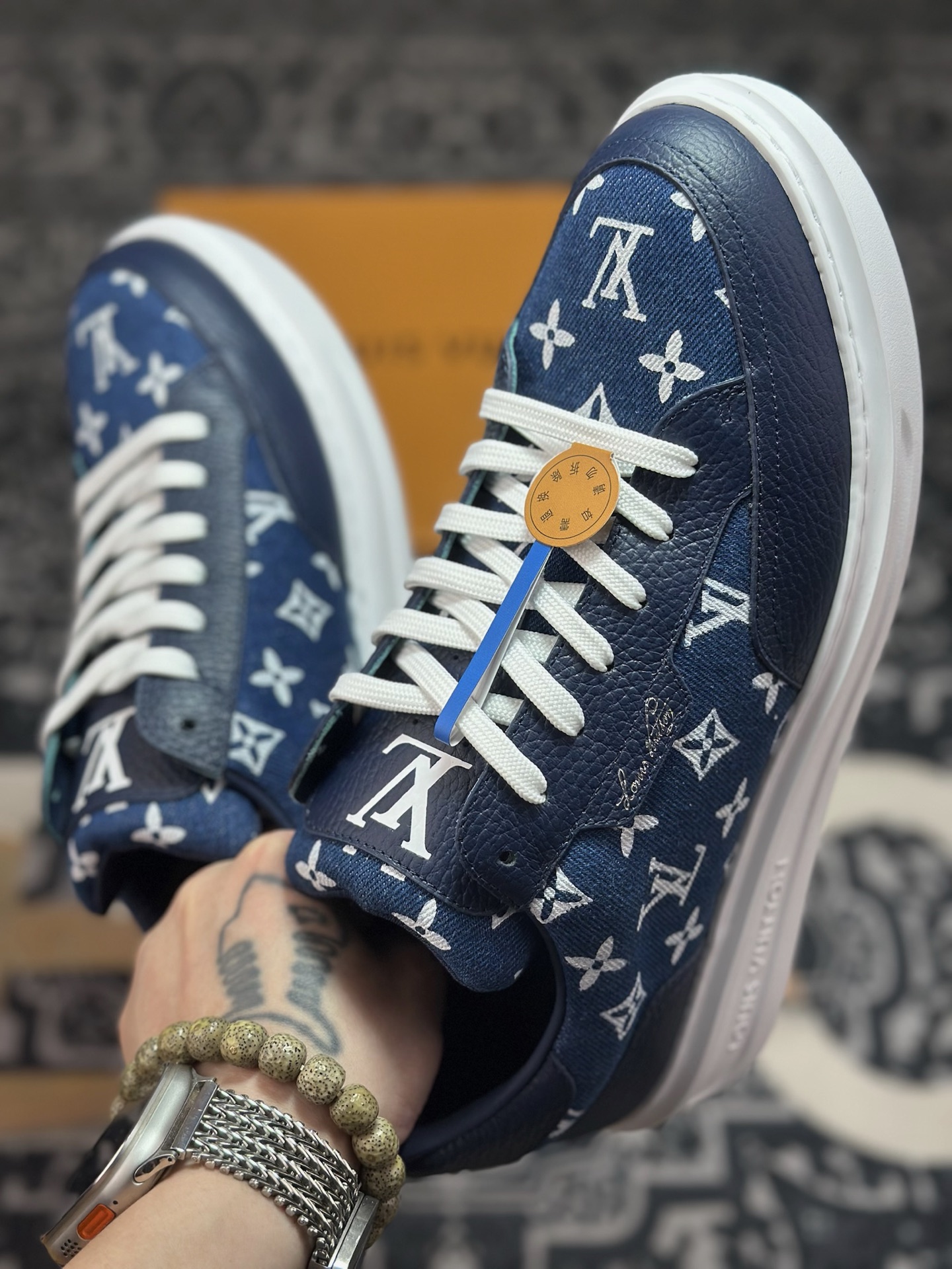 D3480 优选 原装级别 Louis Vuitton LV 路易威登 Beverly Hills 低帮休闲板鞋