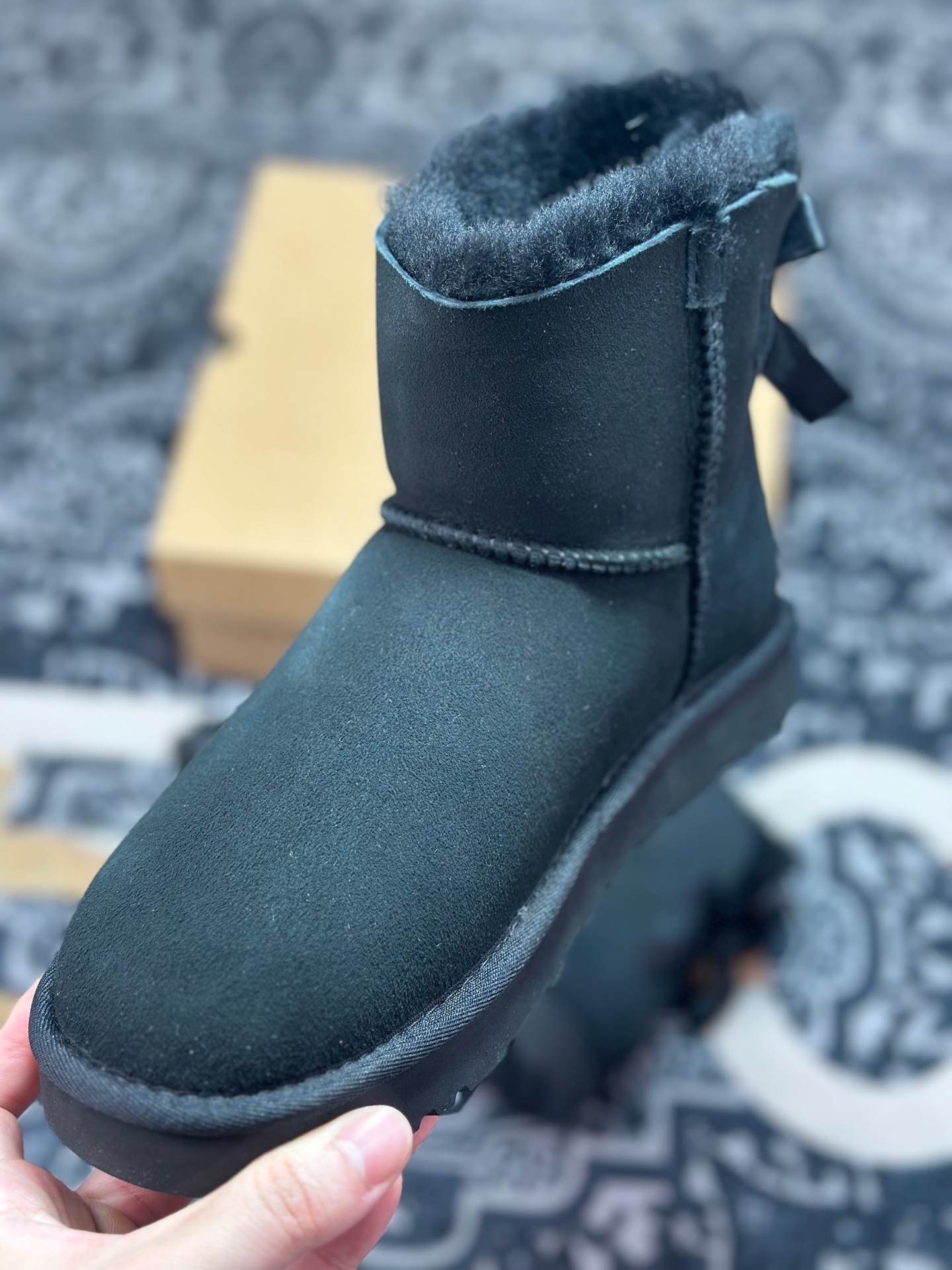 A9230 原装级别 UGG 1016501平底单丝带 黑色-Chinese UA Cheap High Quatity Brand Clothes Bags handbags Sneakers wholesale wholesaler seller from China Factory suppliers Fashion Clothing Shoes best Quality Beautiful Price A9230 原装级别 UGG 1016501平底单丝带 黑色