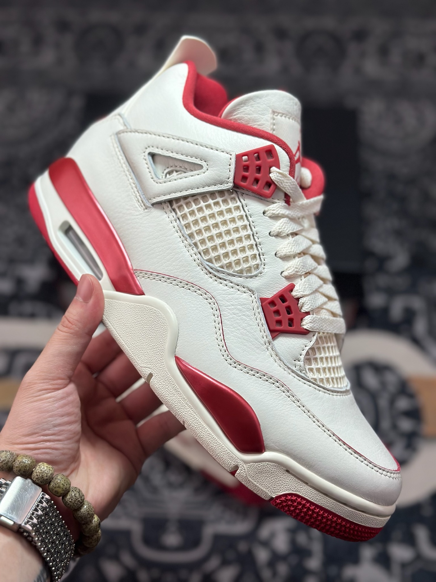 优选 原装级别 Jordan WMNS Air Jordan 4 RETR 米红 HV0823-108 优选 原装级别 Jordan WMNS Air Jordan 4 RETR 米红 HV0823-108