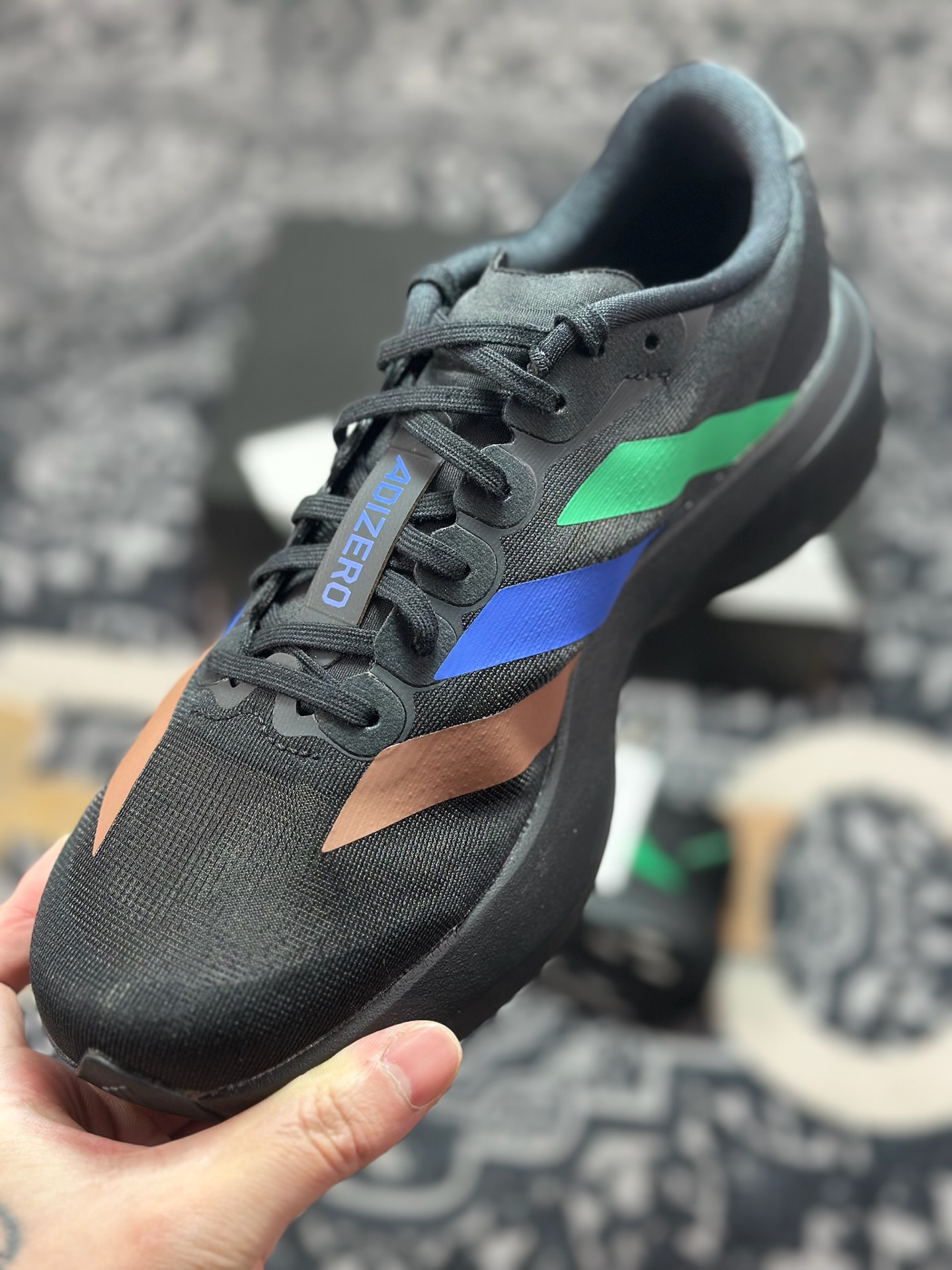 B1240 优选 原装级别 AD Adizero Evo SL M 白黑零度系列马拉松轻量竞速运动跑鞋 EI3392