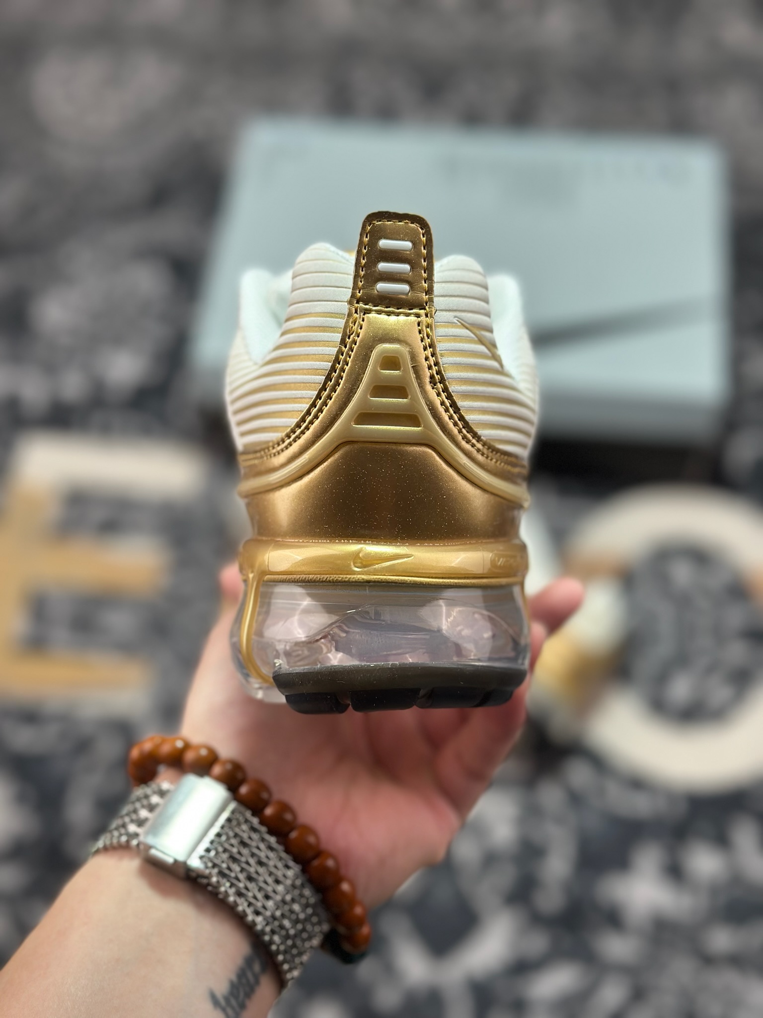 A9220 原装级别 Nike Air Vapormax 360 全掌大气垫透气跑步鞋 CK9670-101