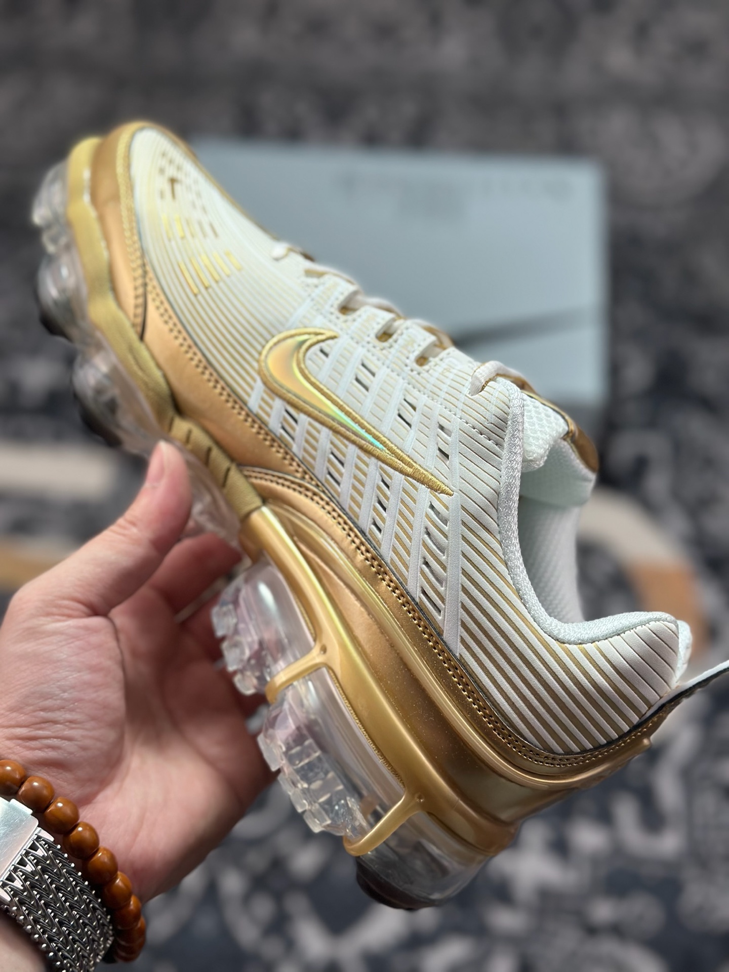 A9220 原装级别 Nike Air Vapormax 360 全掌大气垫透气跑步鞋 CK9670-101