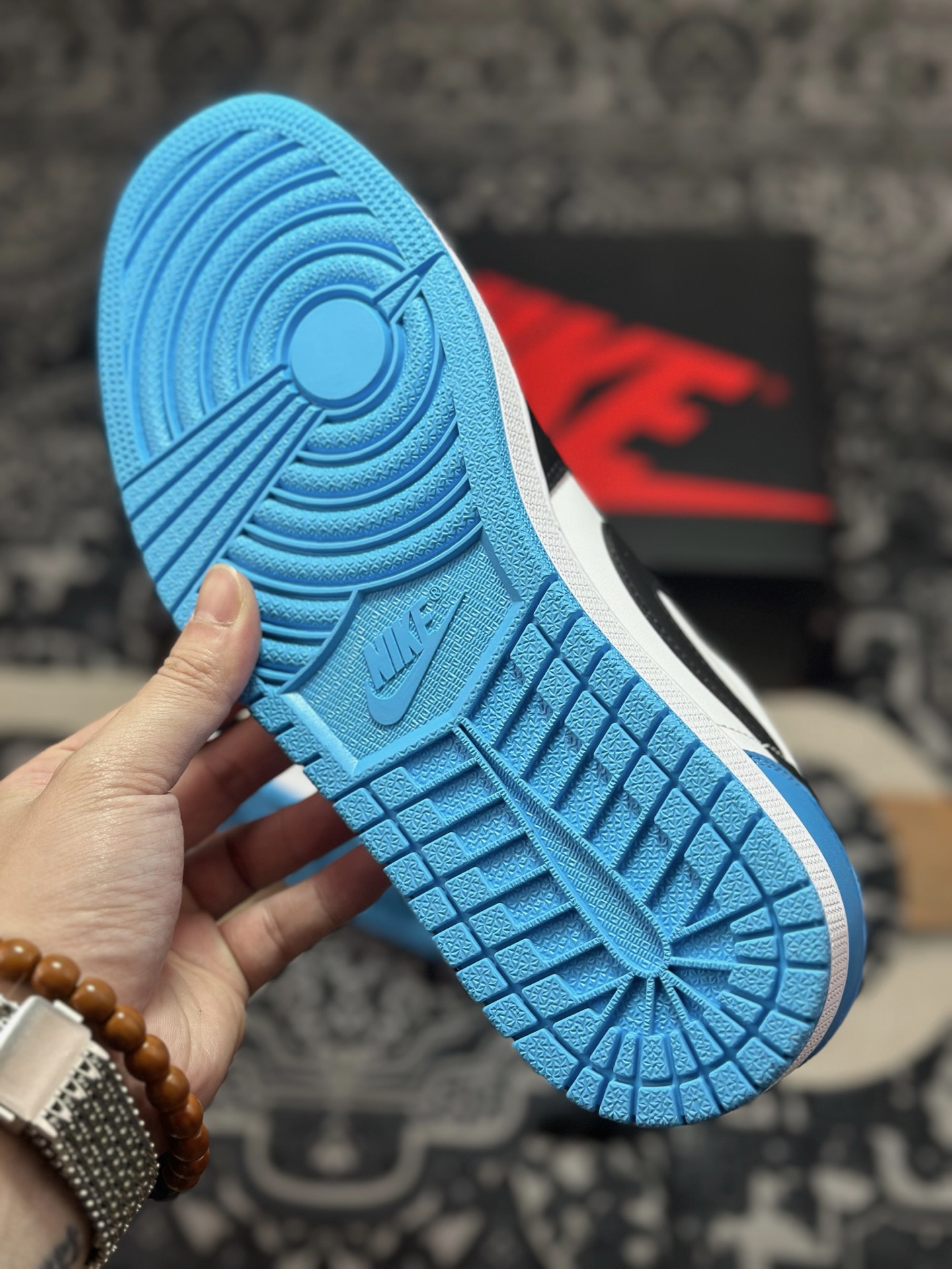 原装级别Air Jordan 1 Retro Low OG 黑蓝白 CZ0790-104