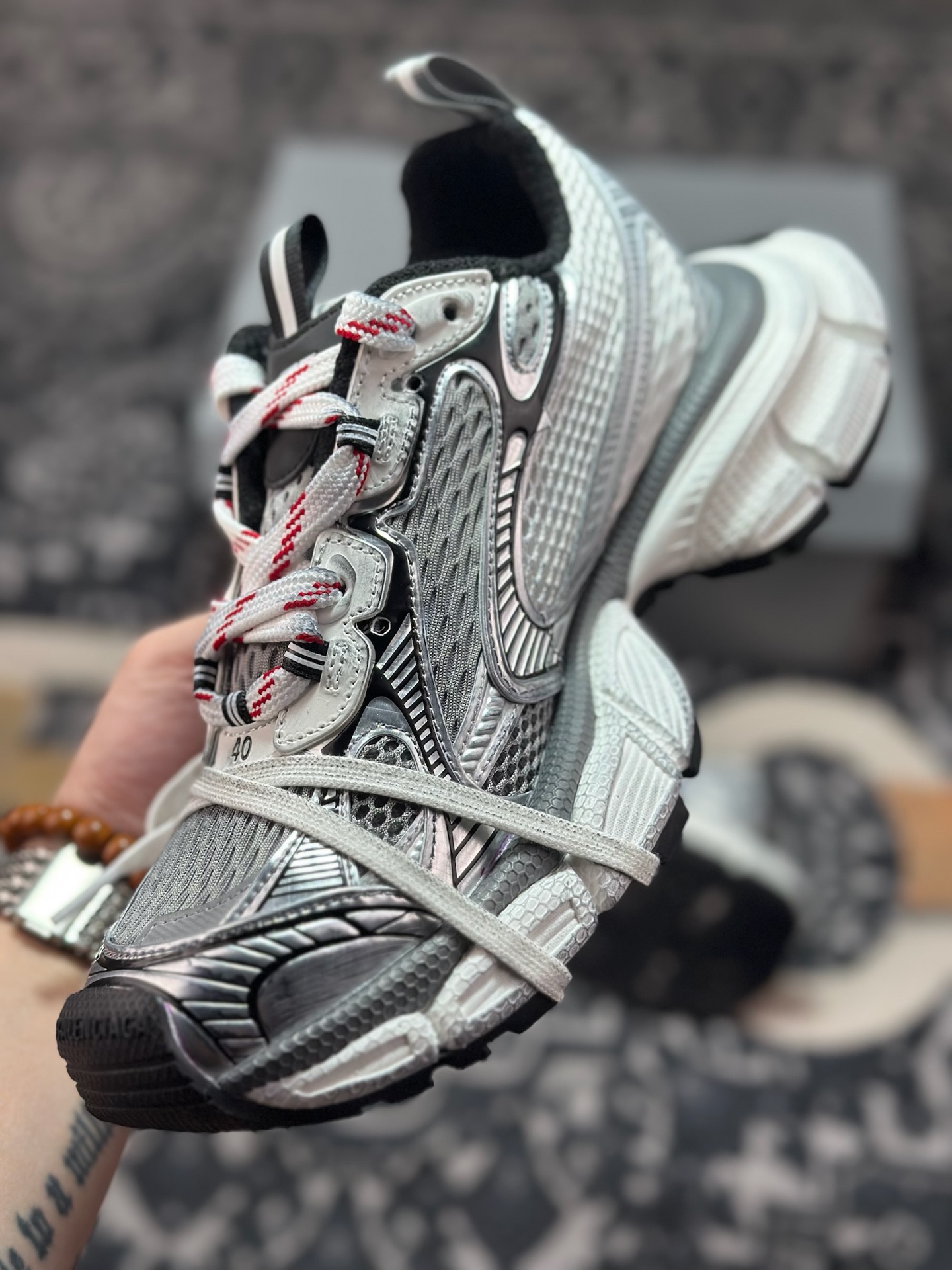 优选 原装级别#Balenciaga 巴黎世家 Phantom Sneaker 3XL 做旧复古老爹鞋