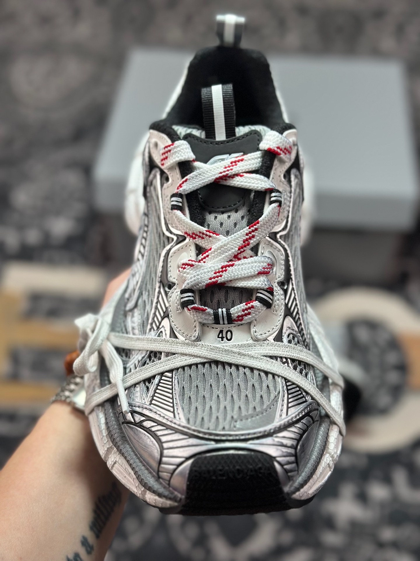 优选 原装级别#Balenciaga 巴黎世家 Phantom Sneaker 3XL 做旧复古老爹鞋