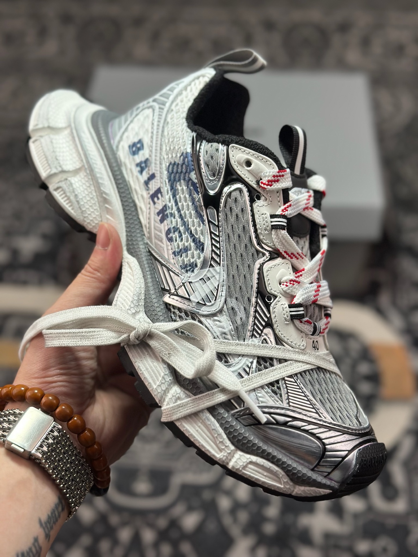 优选 原装级别#Balenciaga 巴黎世家 Phantom Sneaker 3XL 做旧复古老爹鞋