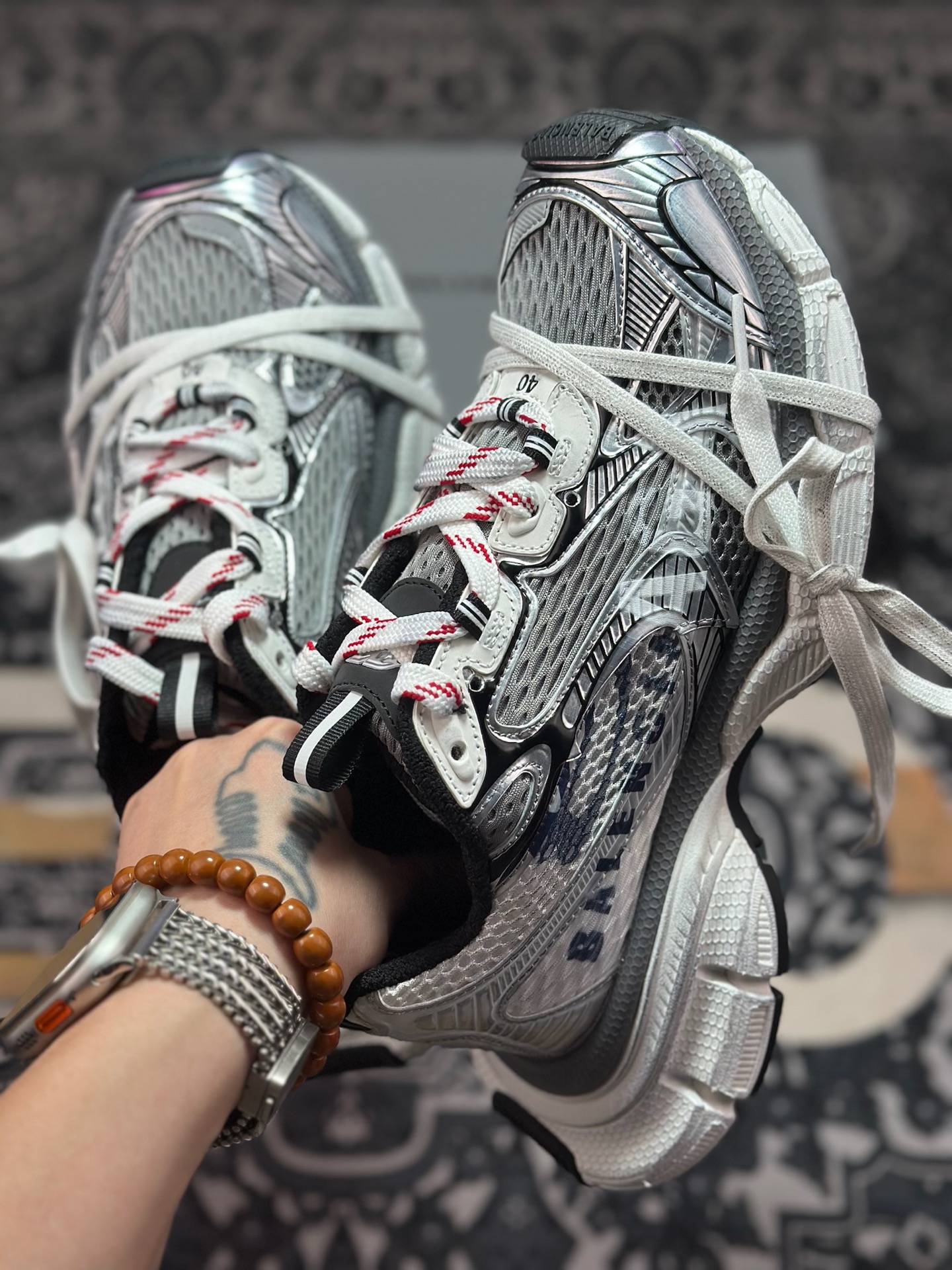 优选 原装级别#Balenciaga 巴黎世家 Phantom Sneaker 3XL 做旧复古老爹鞋