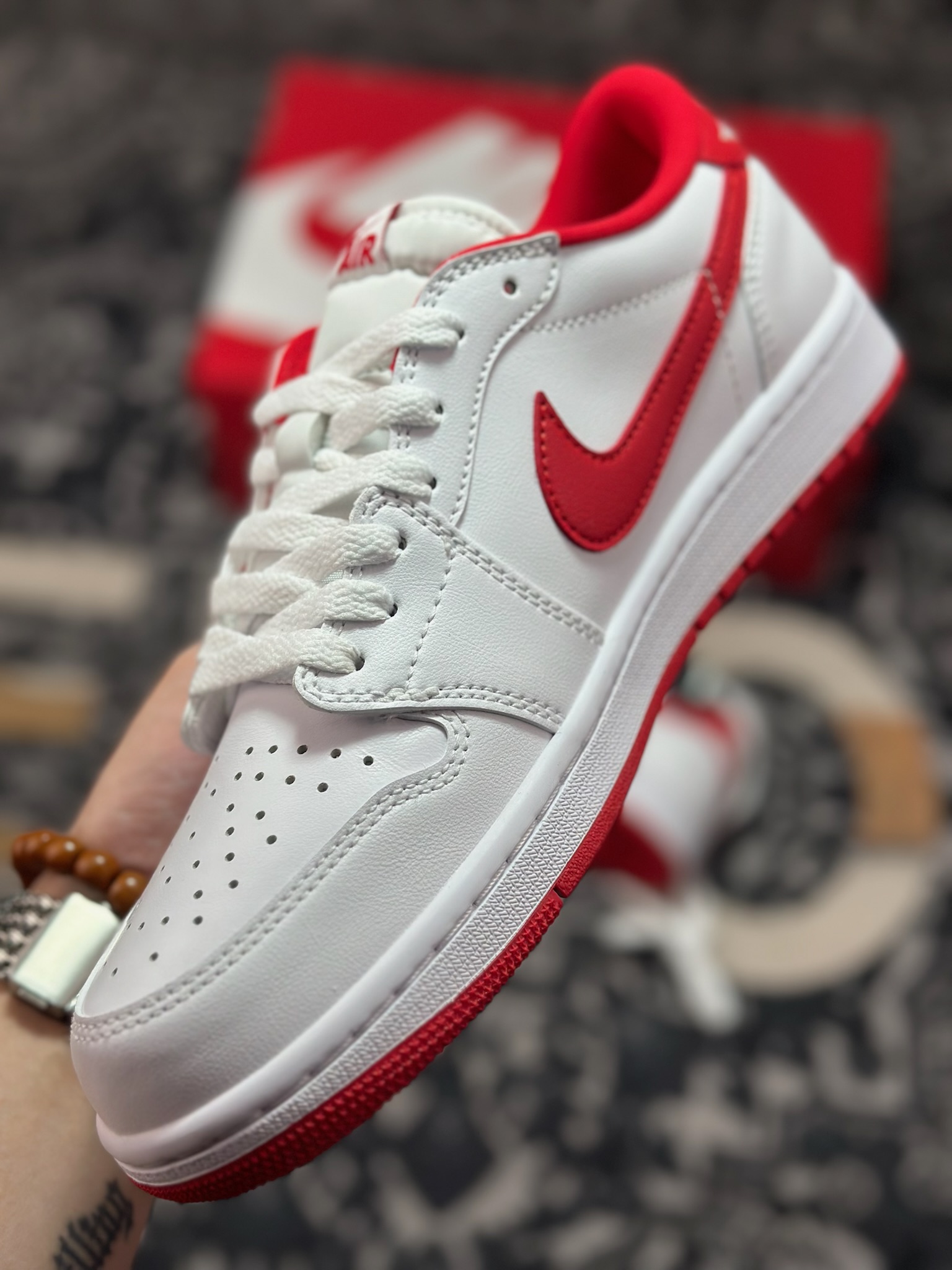 A8220 原装级别Air Jordan 1 Retro Low OG 红白 CZ0790-101