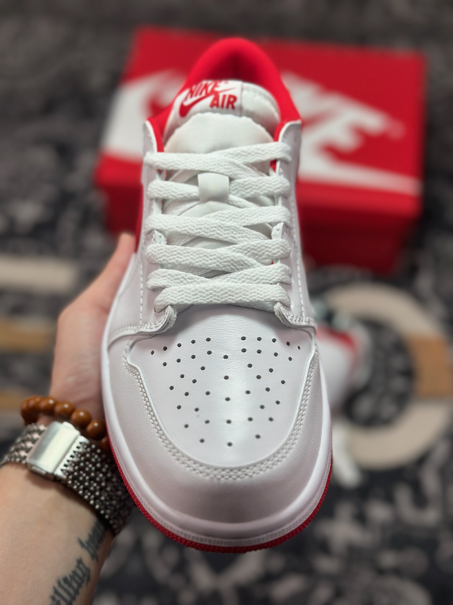 A8220 原装级别Air Jordan 1 Retro Low OG 红白 CZ0790-101