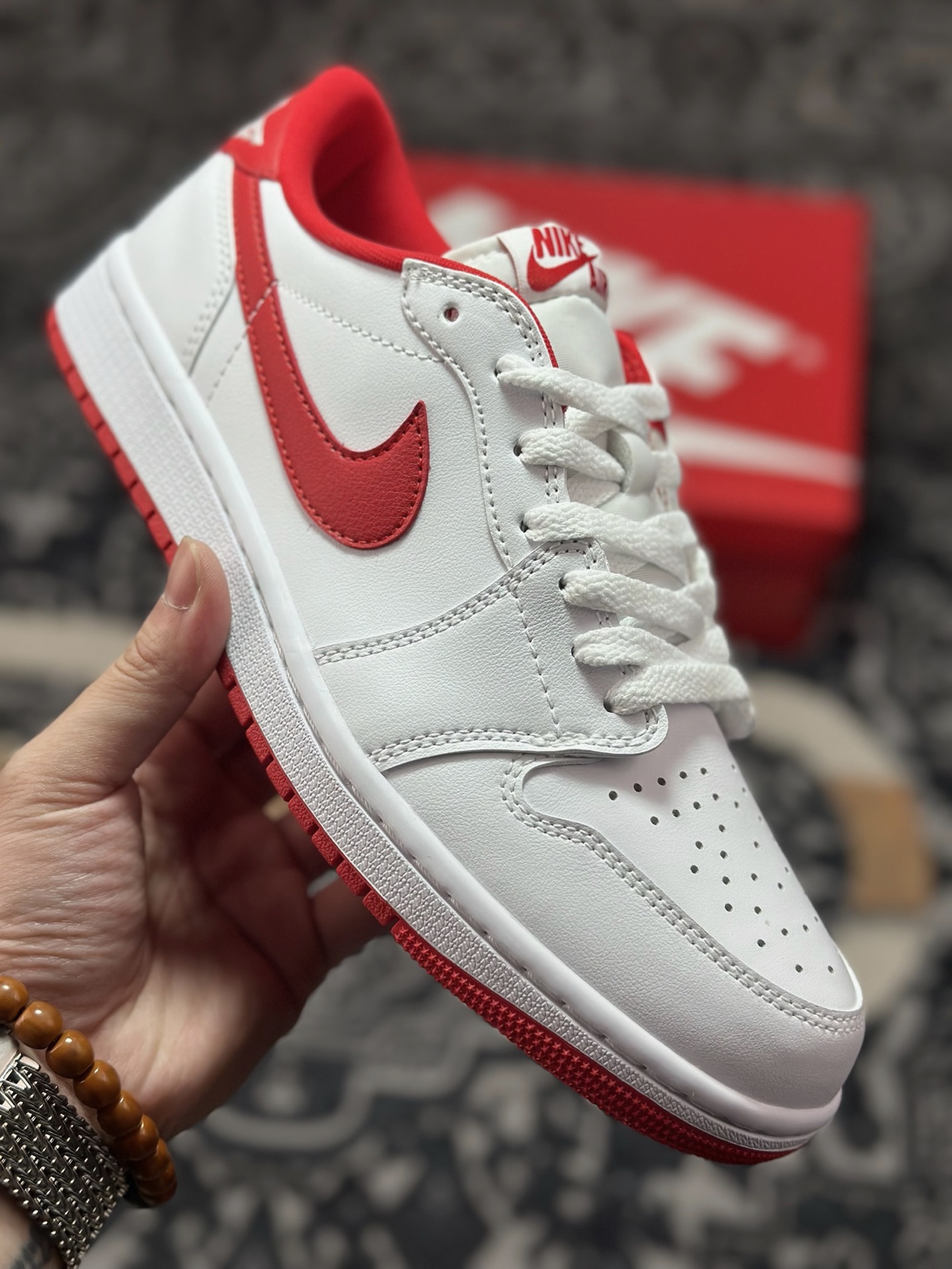 A8220 原装级别Air Jordan 1 Retro Low OG 红白 CZ0790-101