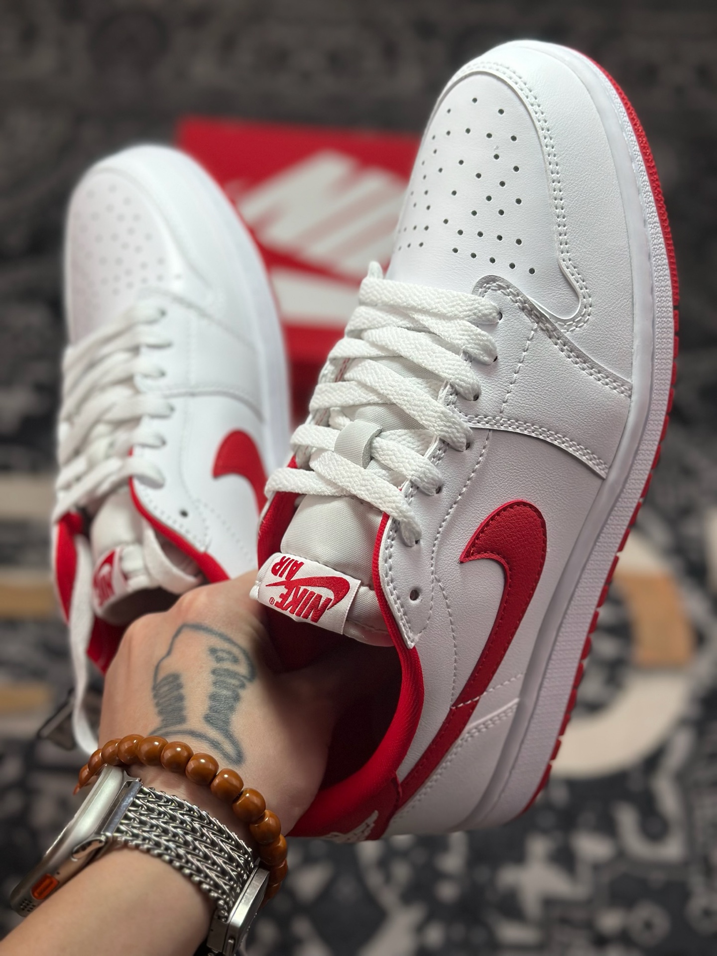 A8220 原装级别Air Jordan 1 Retro Low OG 红白 CZ0790-101