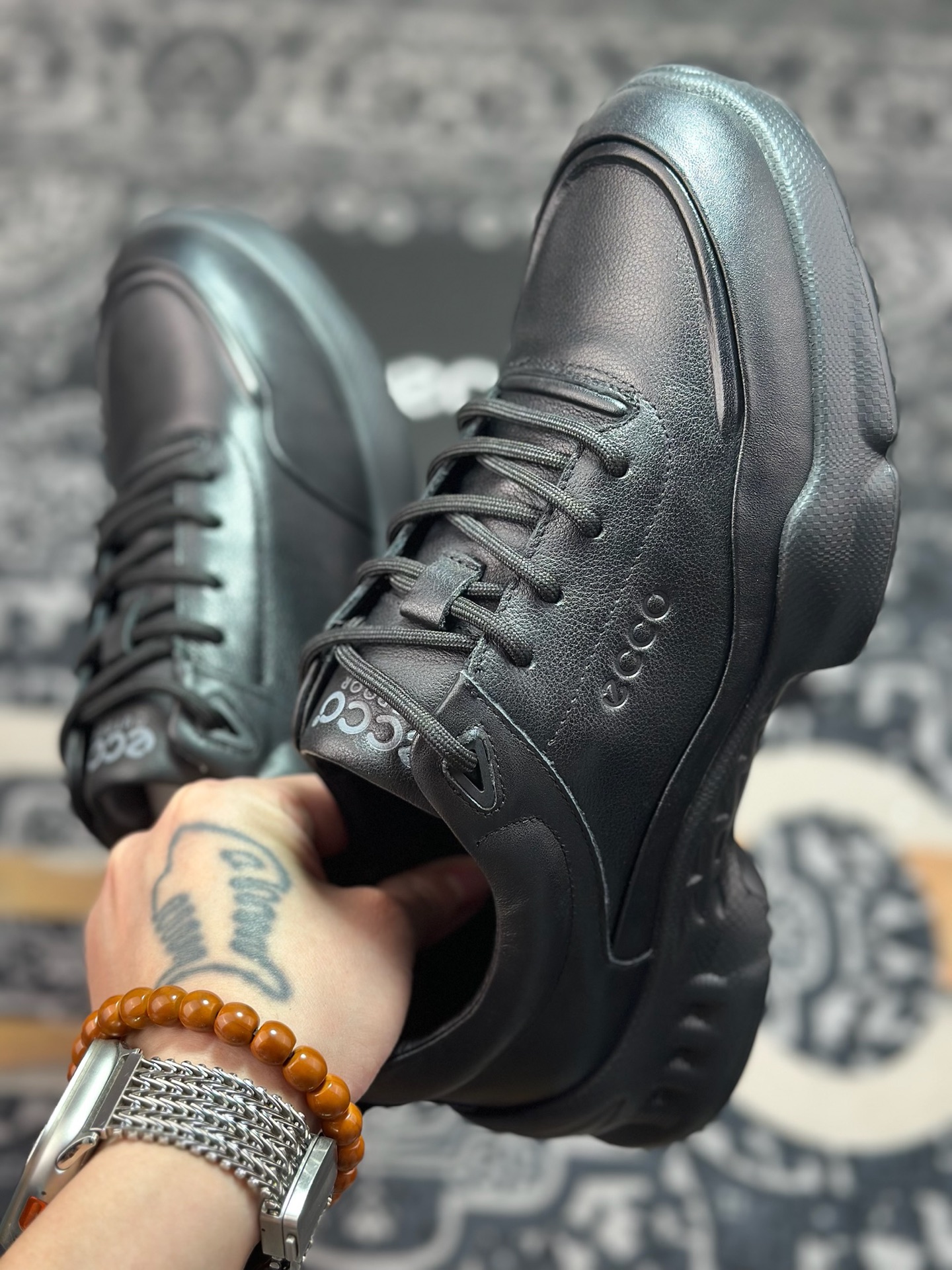 B6300 原装级别 ECCO爱步运动鞋男鞋 秋冬真皮休闲防滑跑步鞋-Chinese UA Cheap High Quatity Brand Clothes Bags handbags Sneakers wholesale wholesaler seller from China Factory suppliers Fashion Clothing Shoes best Quality Beautiful Price B6300 原装级别 ECCO爱步运动鞋男鞋 秋冬真皮休闲防滑跑步鞋