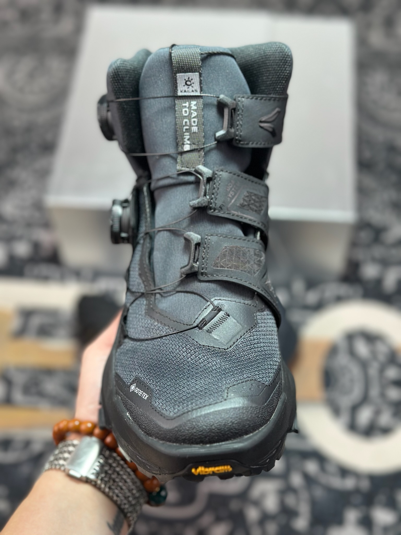 C4380 优选 原装级别 凯乐石KAILAS YAN GTX HIGH 运动户外 舒适时尚 防滑防水透气 高帮 登山徒步鞋 KS243