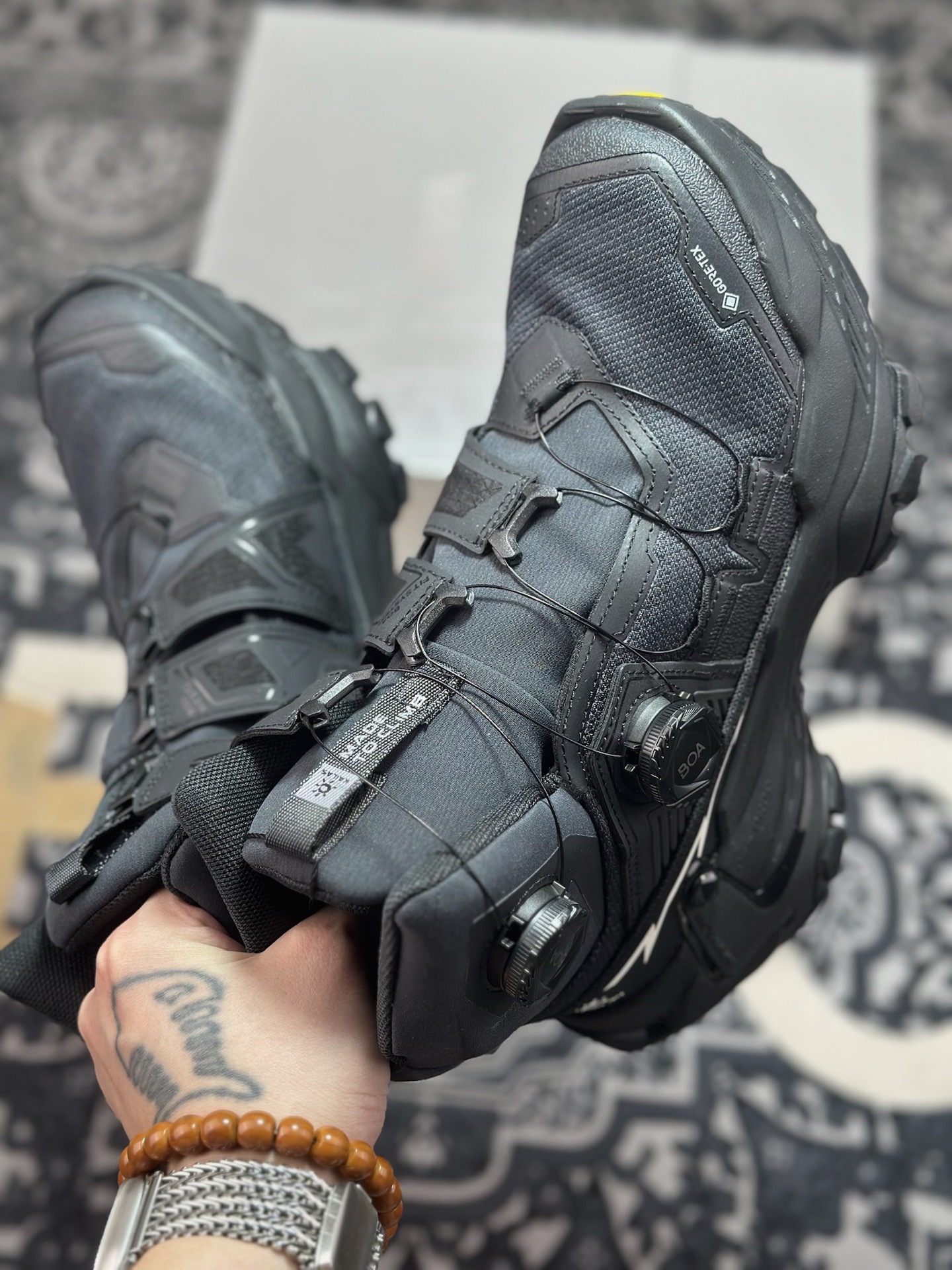 C4380 优选 原装级别 凯乐石KAILAS YAN GTX HIGH 运动户外 舒适时尚 防滑防水透气 高帮 登山徒步鞋 KS243