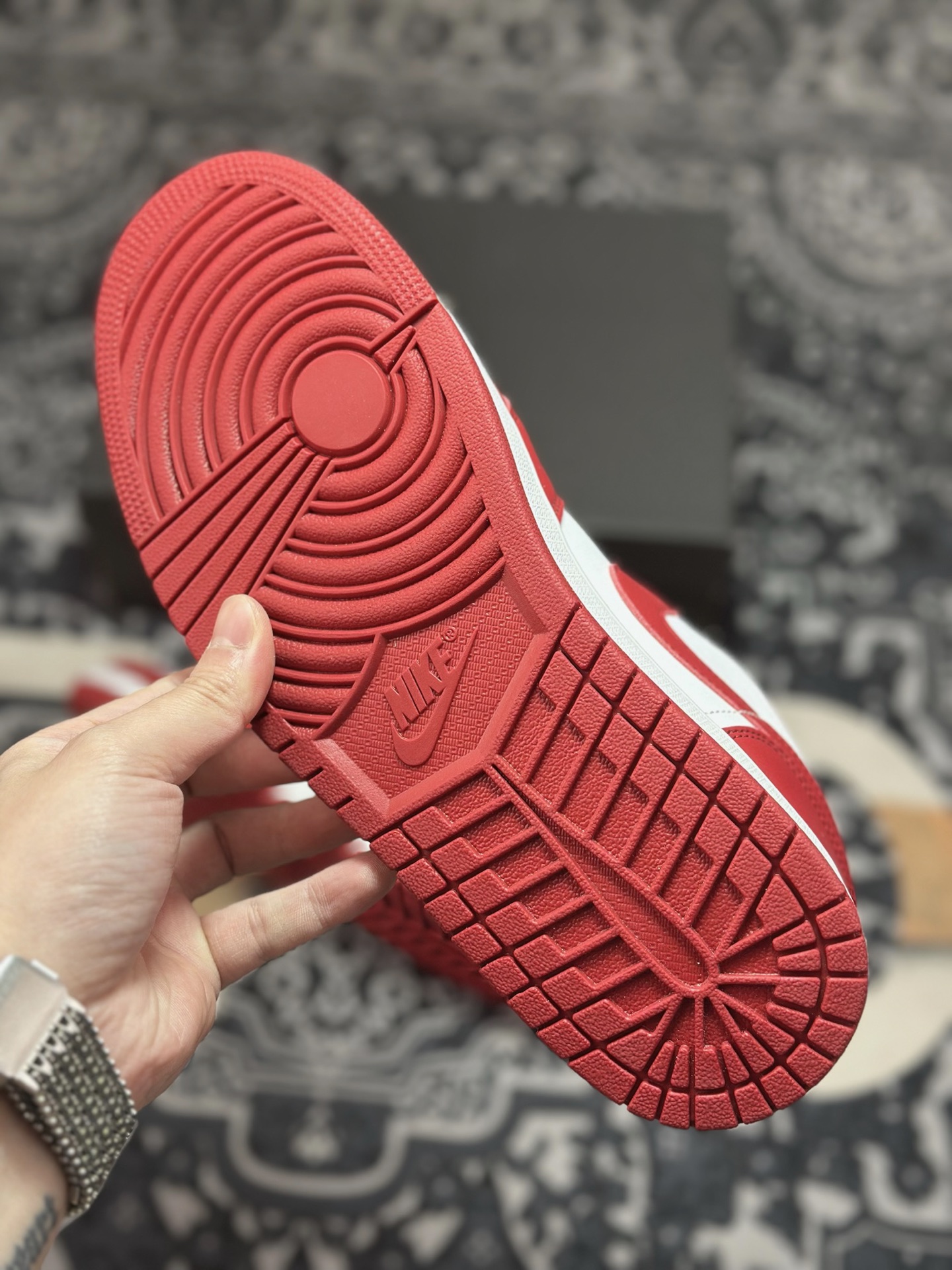 原装级别Air Jordan 1 Retro Low OG 白红 553558-166