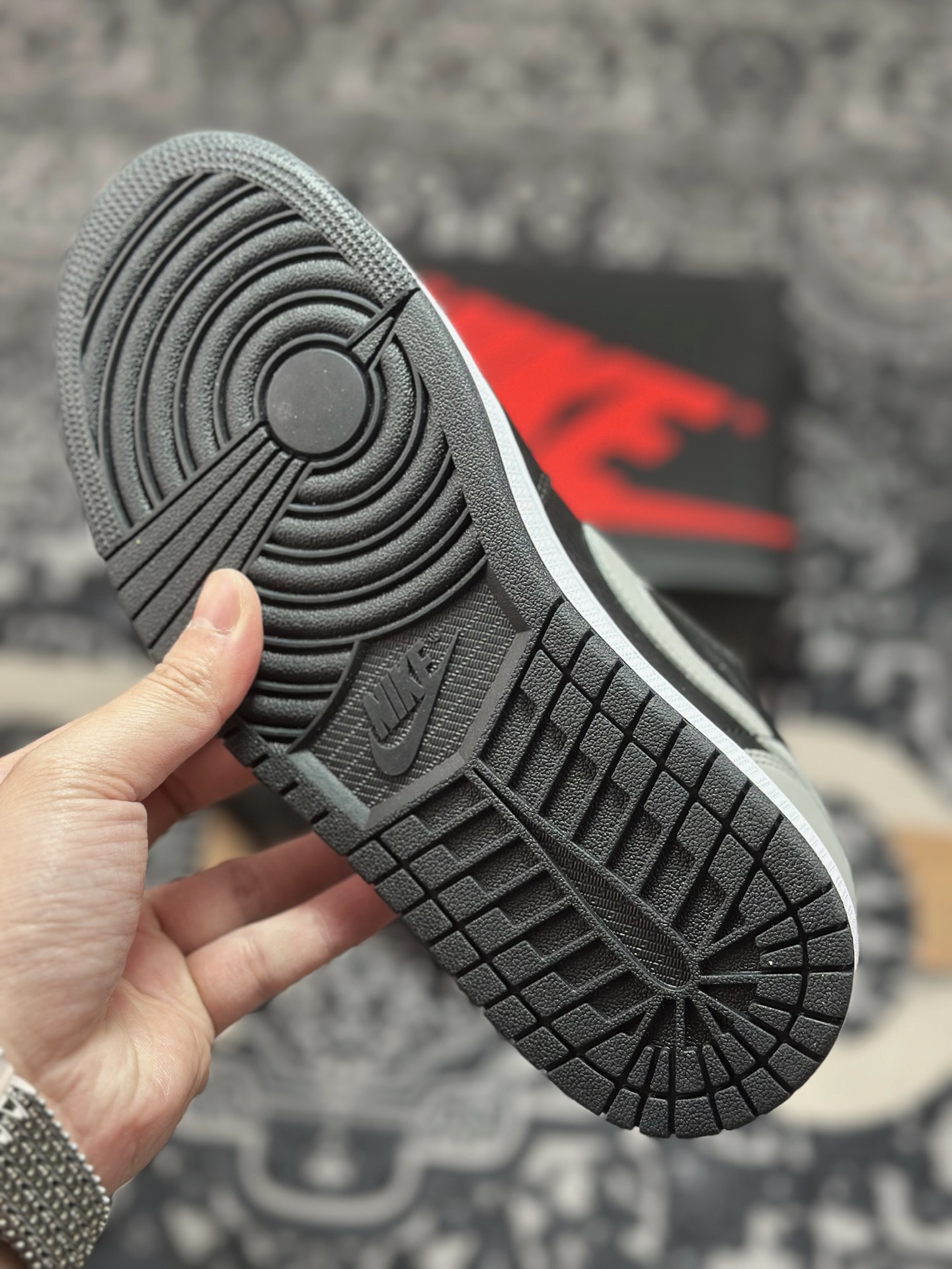 原装级别Air Jordan 1 Retro Low OG 黑灰 cz0790-003