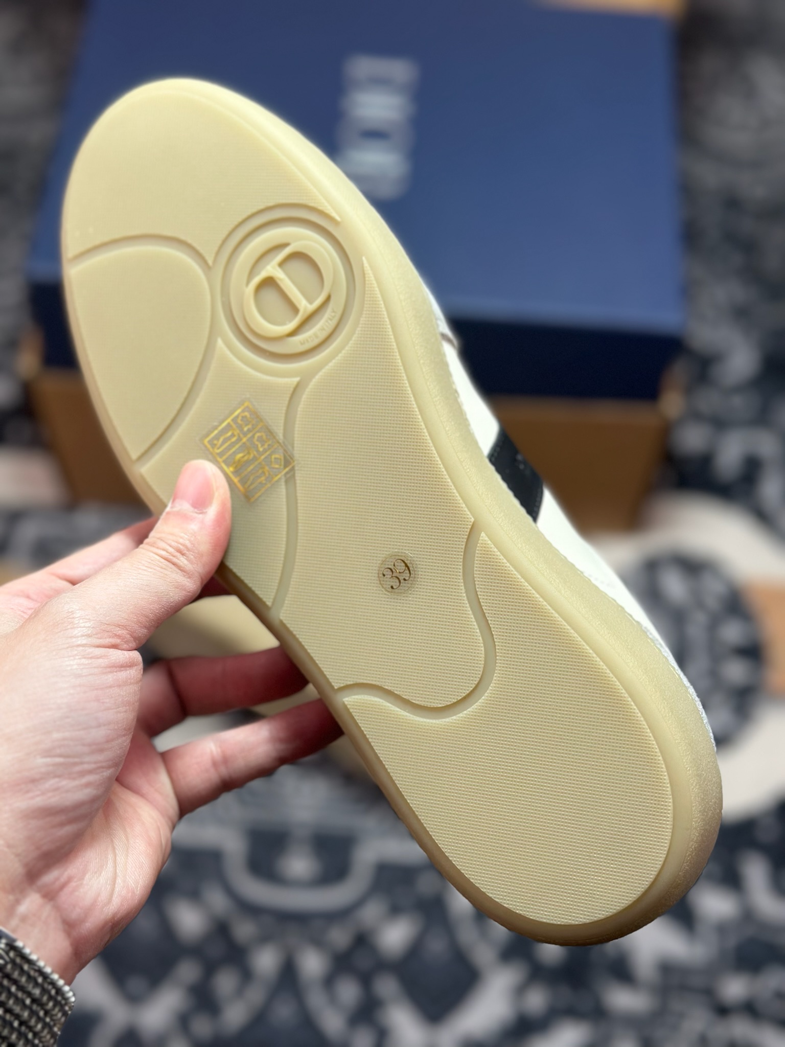 C5400 优选 原装级别 Dior 迪奥 B01 老钱风 低帮休闲板鞋