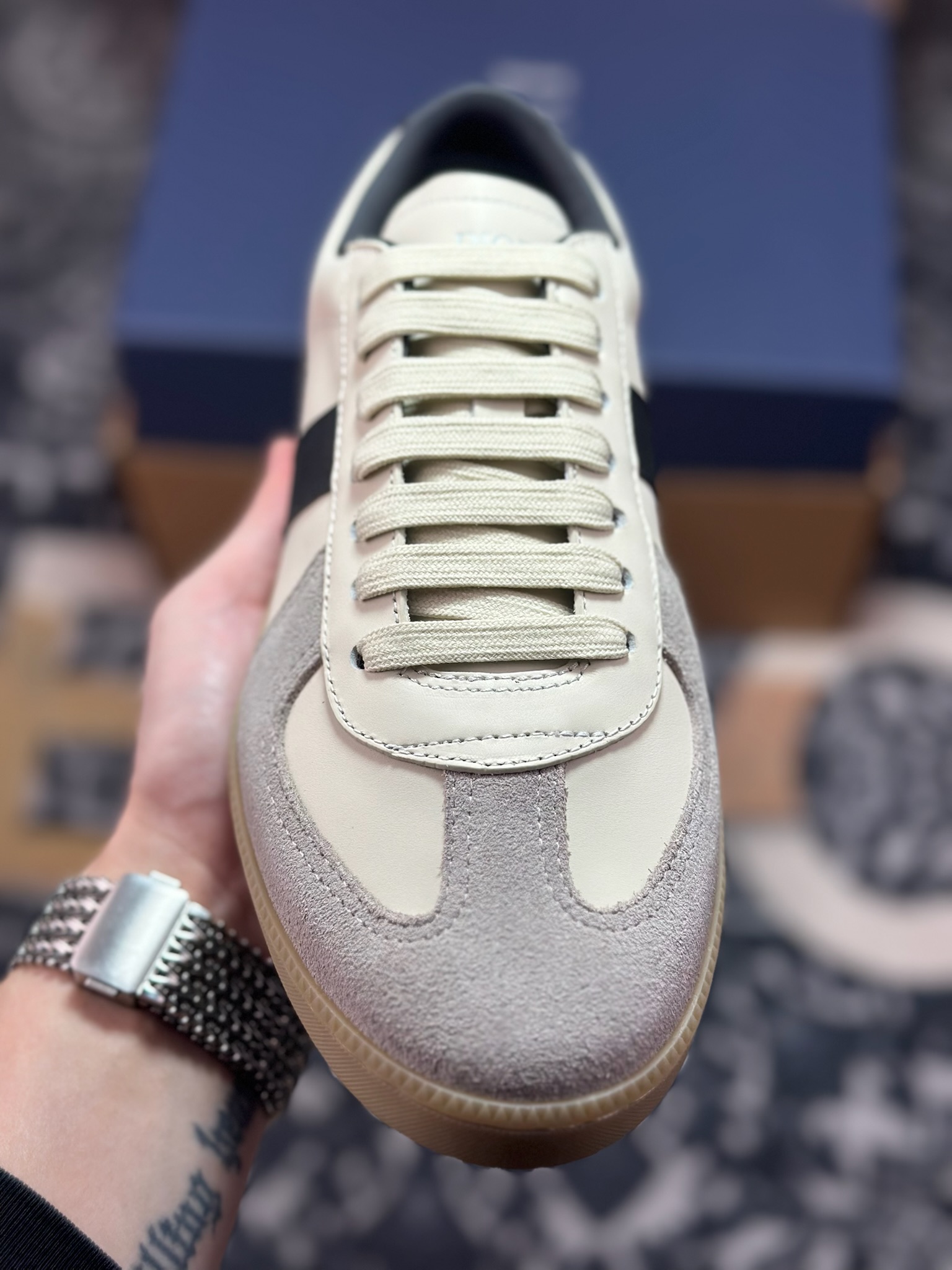 C5400 优选 原装级别 Dior 迪奥 B01 老钱风 低帮休闲板鞋