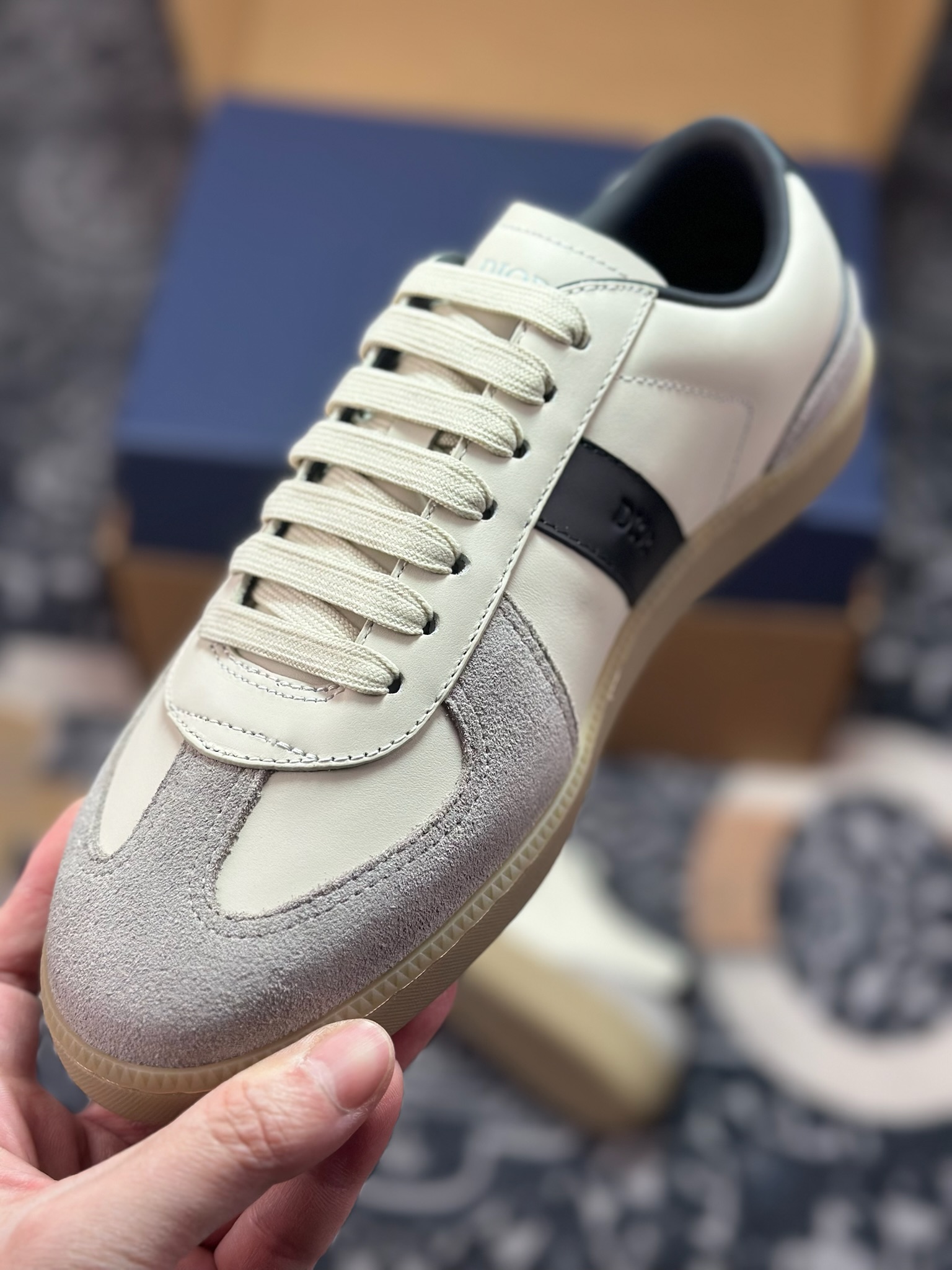 C5400 优选 原装级别 Dior 迪奥 B01 老钱风 低帮休闲板鞋