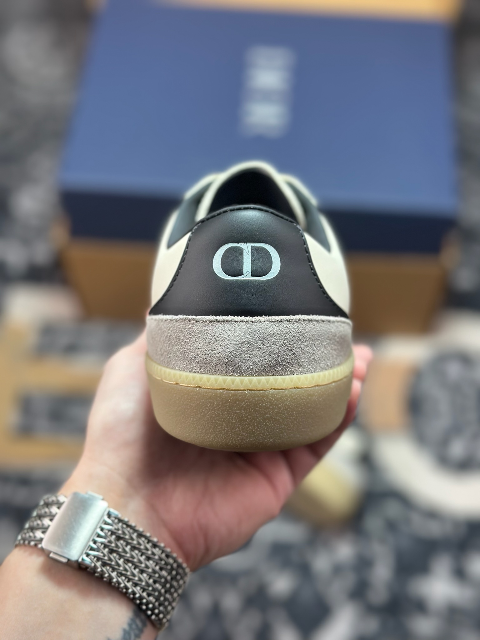 C5400 优选 原装级别 Dior 迪奥 B01 老钱风 低帮休闲板鞋