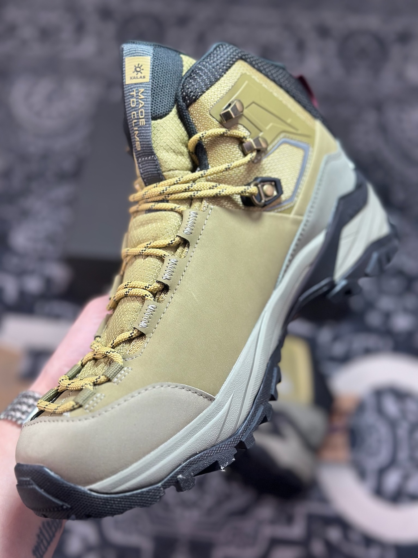 C2380 原装级别 KAILAS Fuga Du BOA 凯乐石高帮 陡坡稳定越野跑山鞋 KS0506