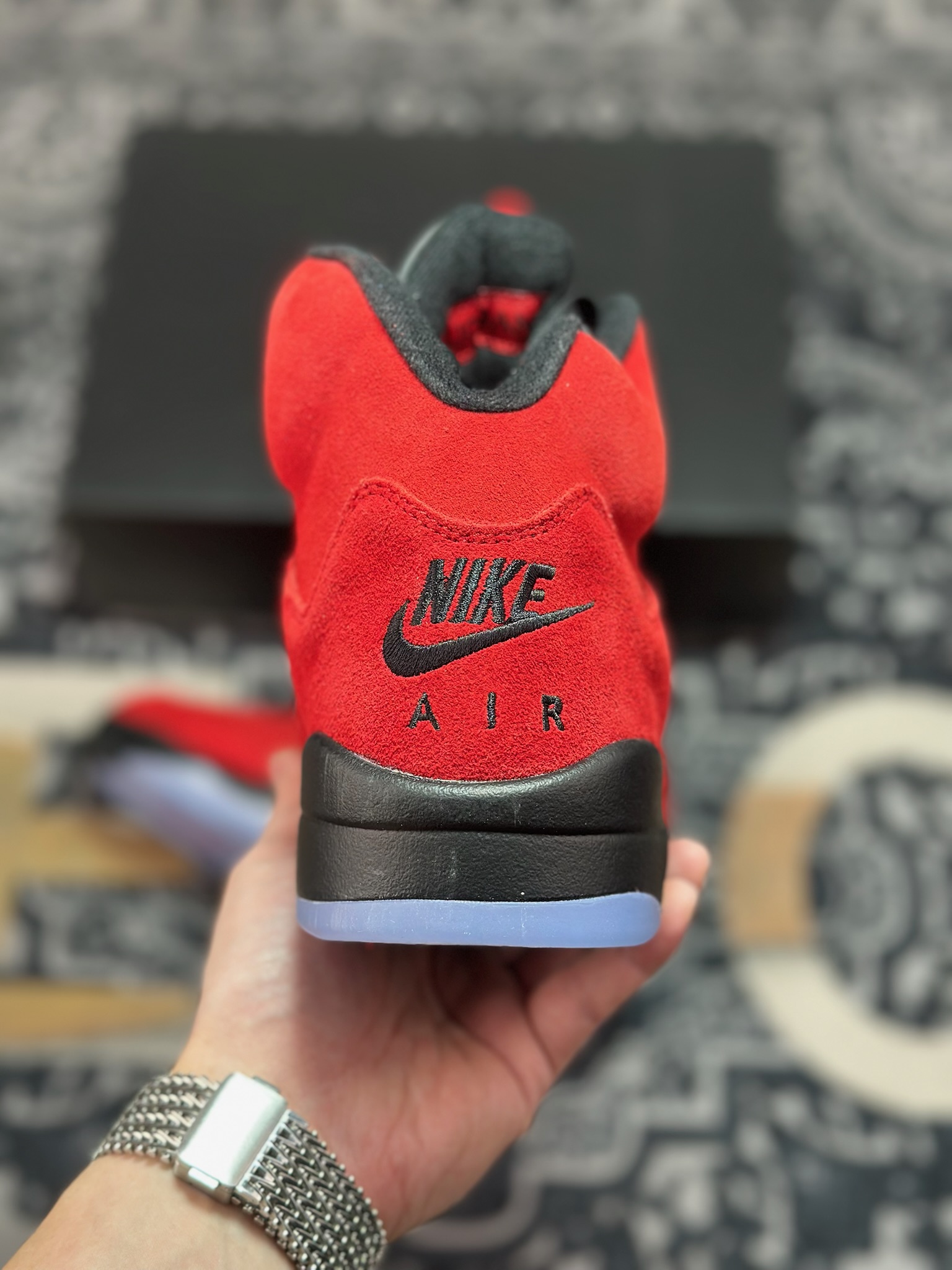 优选 原装级别 Air Jordan AJ5“Raging Bull”黑红公牛 DD0587-600-莆田鞋,莆田鞋货源,高仿鞋,高仿鞋货源,安福档口,莆田高仿鞋,莆田鞋批发,高仿鞋批发,莆田高仿运动鞋,高仿运动鞋,莆田运动鞋 优选 原装级别 Air Jordan AJ5“Raging Bull”黑红公牛 DD0587-600