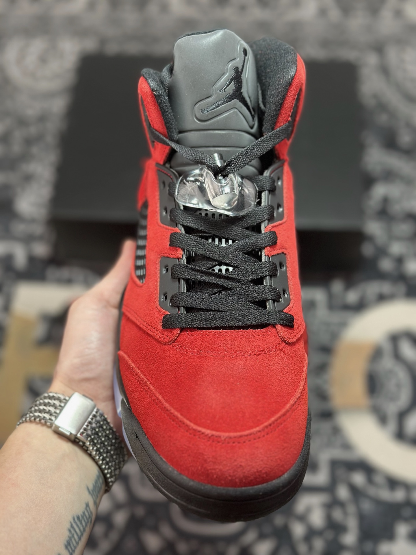 优选 原装级别 Air Jordan AJ5“Raging Bull”黑红公牛 DD0587-600-莆田鞋,莆田鞋货源,高仿鞋,高仿鞋货源,安福档口,莆田高仿鞋,莆田鞋批发,高仿鞋批发,莆田高仿运动鞋,高仿运动鞋,莆田运动鞋 优选 原装级别 Air Jordan AJ5“Raging Bull”黑红公牛 DD0587-600